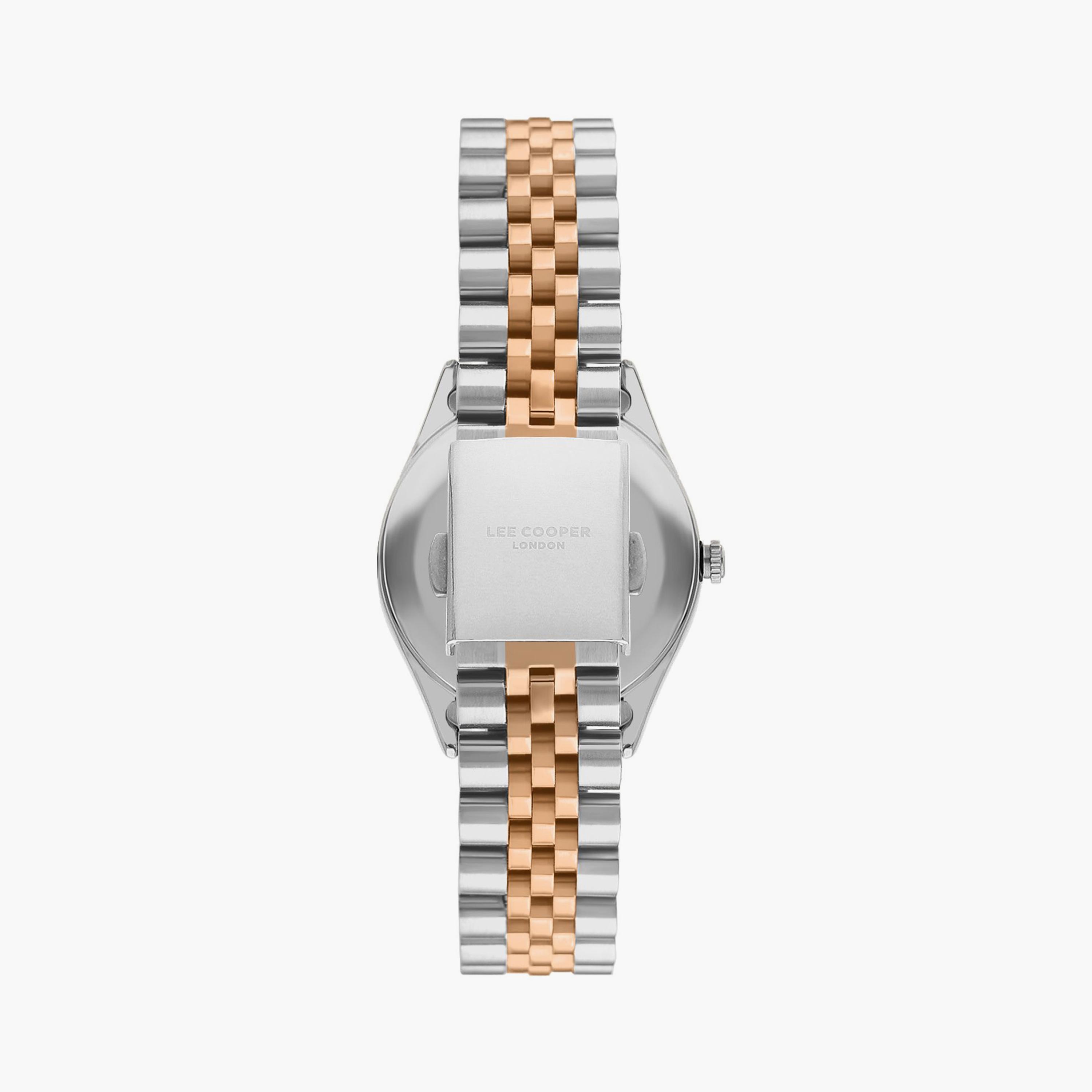 Lee Cooper Silver & Rose Gold Analog Metal Watch | LC07818.520-women-watchesandjewellery-watches-image-3