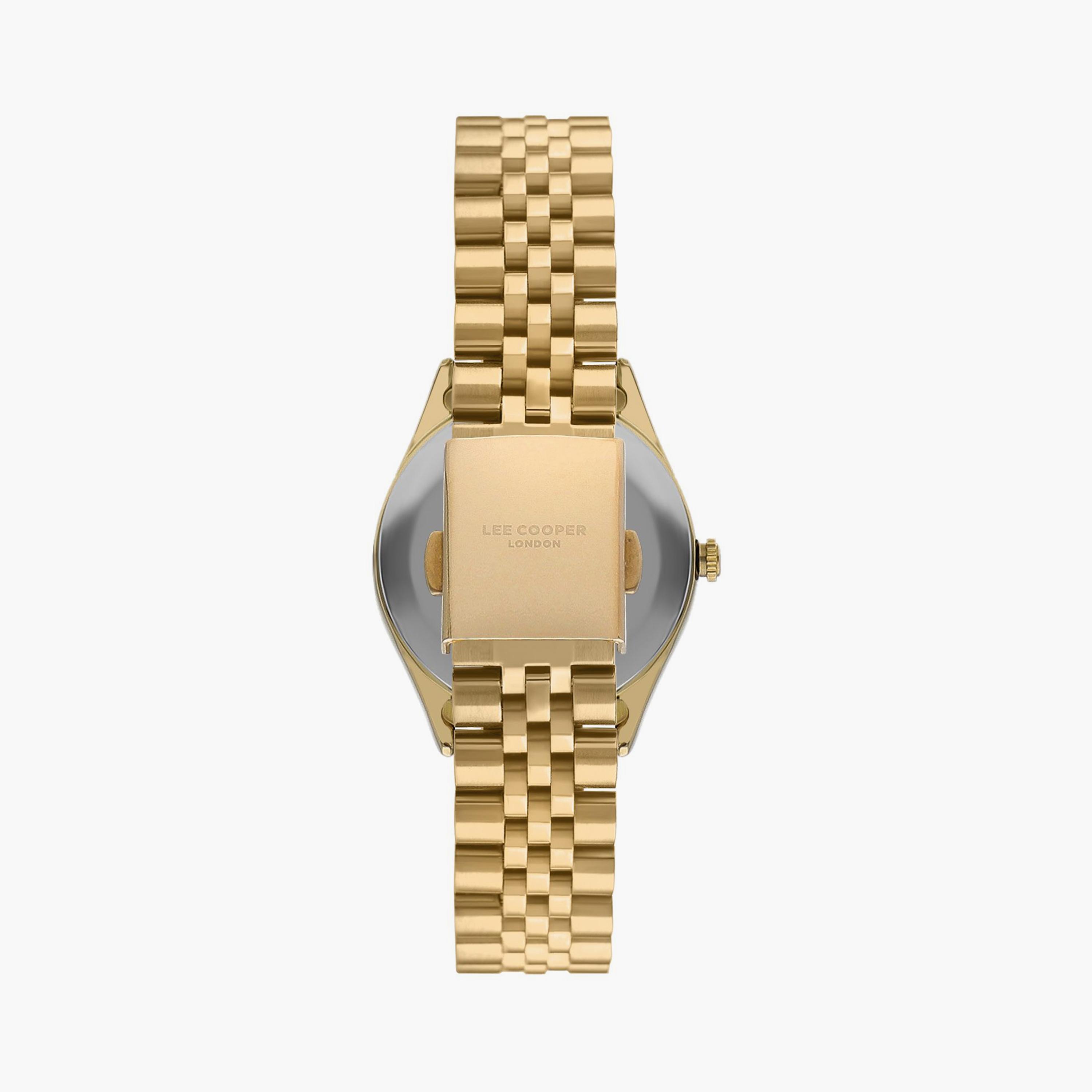 لي كوبر ساعة تناظرية معدن ذهبي LC07818.130-women-watchesandjewellery-watches-image-3