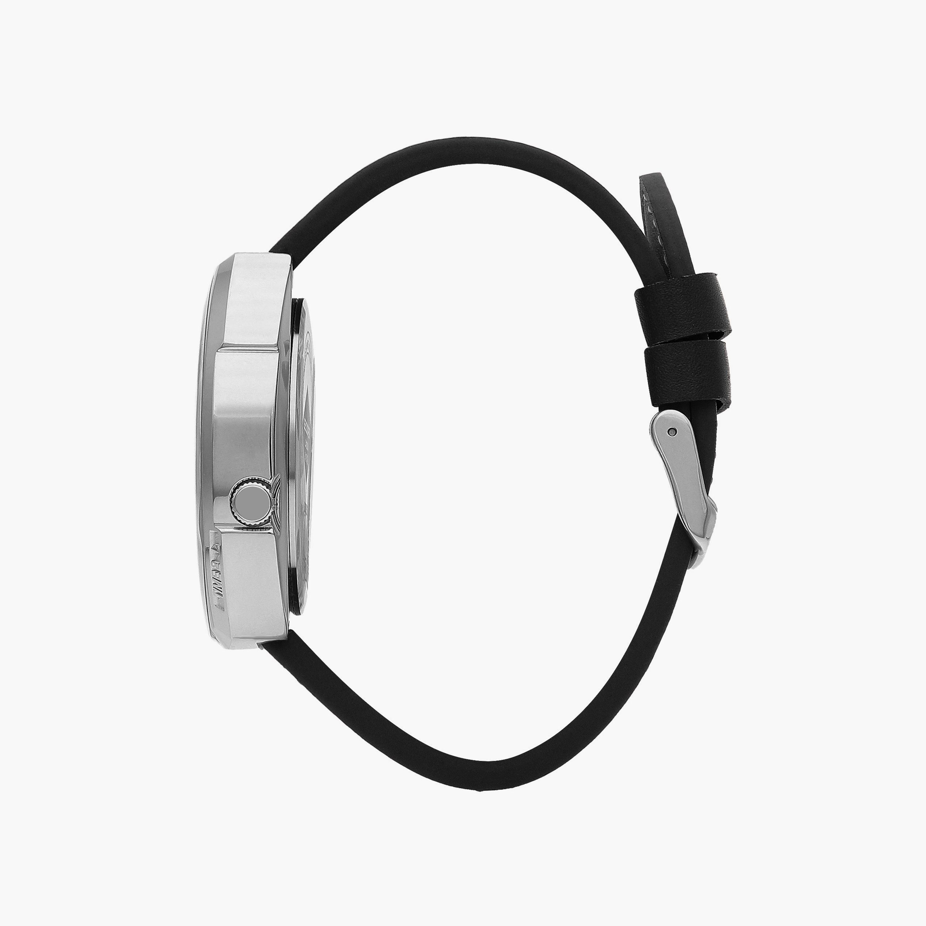 Lee Cooper Men's Black Analog Leather Watch | LC07805.381-men-watchesandjewellery-watches-image-2