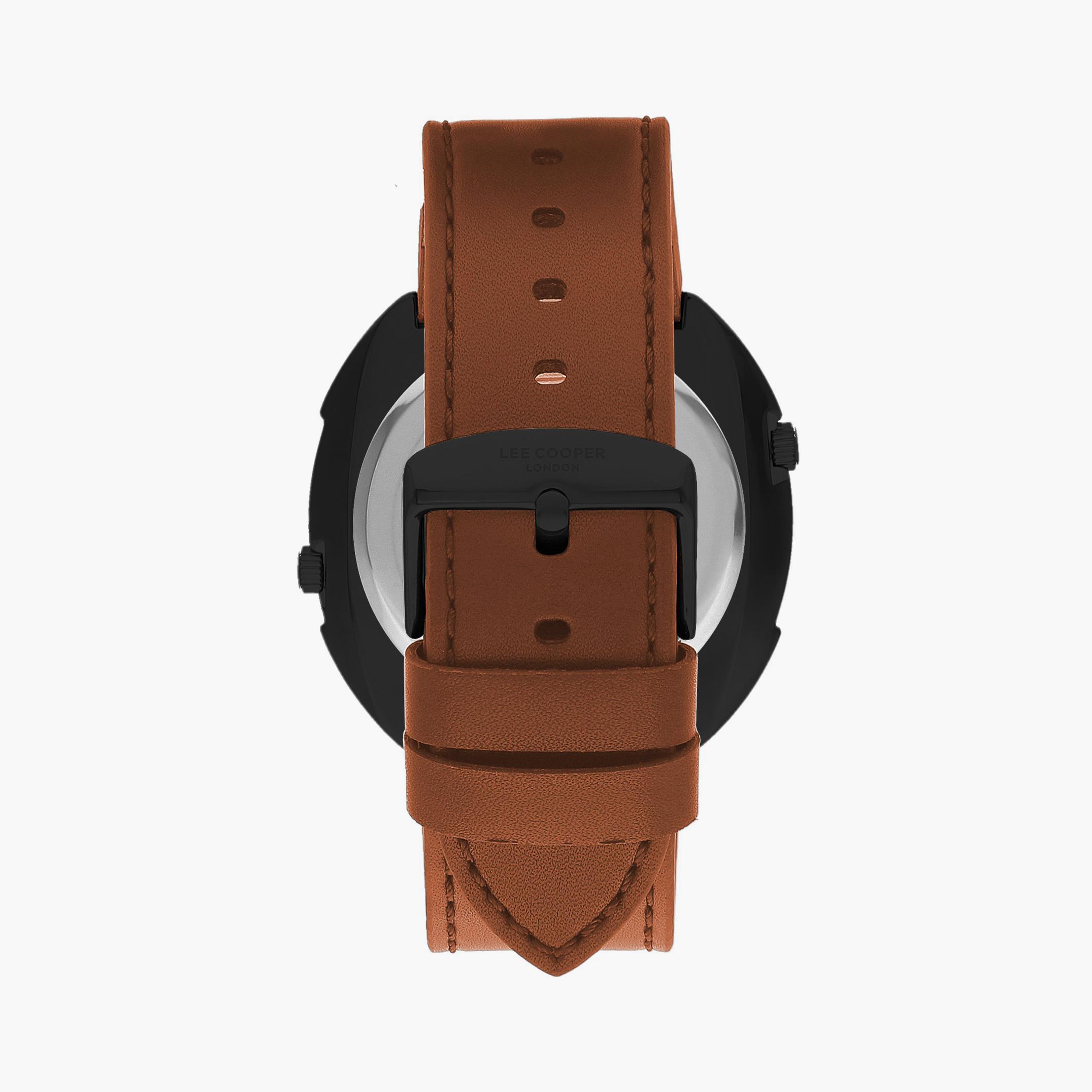لي كوبر ساعة رجالية تناظرية جلد بني LC07805.652-men-watchesandjewellery-watches-image-3