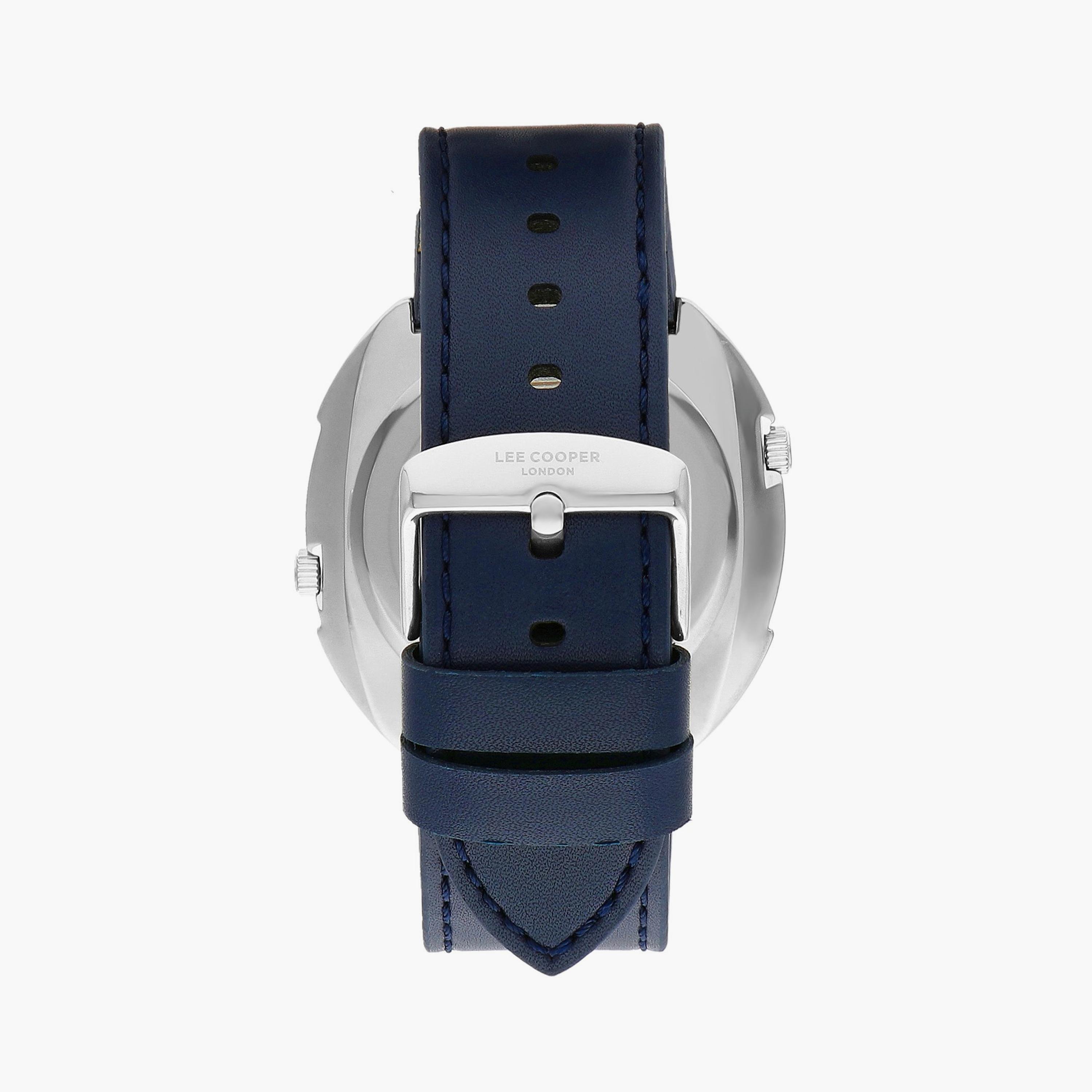 Lee Cooper Men's Blue Analog Leather Watch | LC07805.399-men-watchesandjewellery-watches-image-3