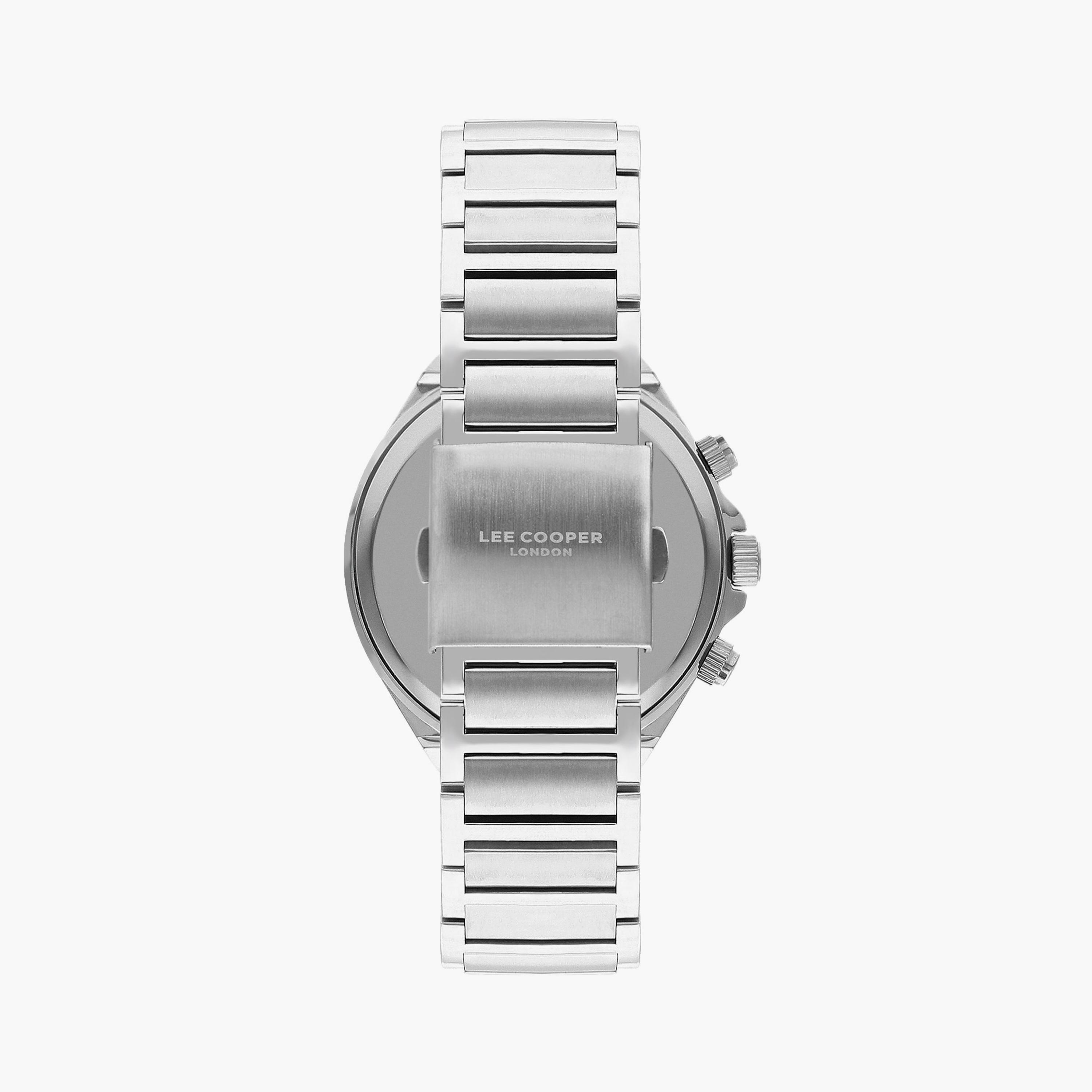 Lee Cooper Men's Silver Chronograph Metal Watch | LC07835.360-men-watchesandjewellery-watches-image-3