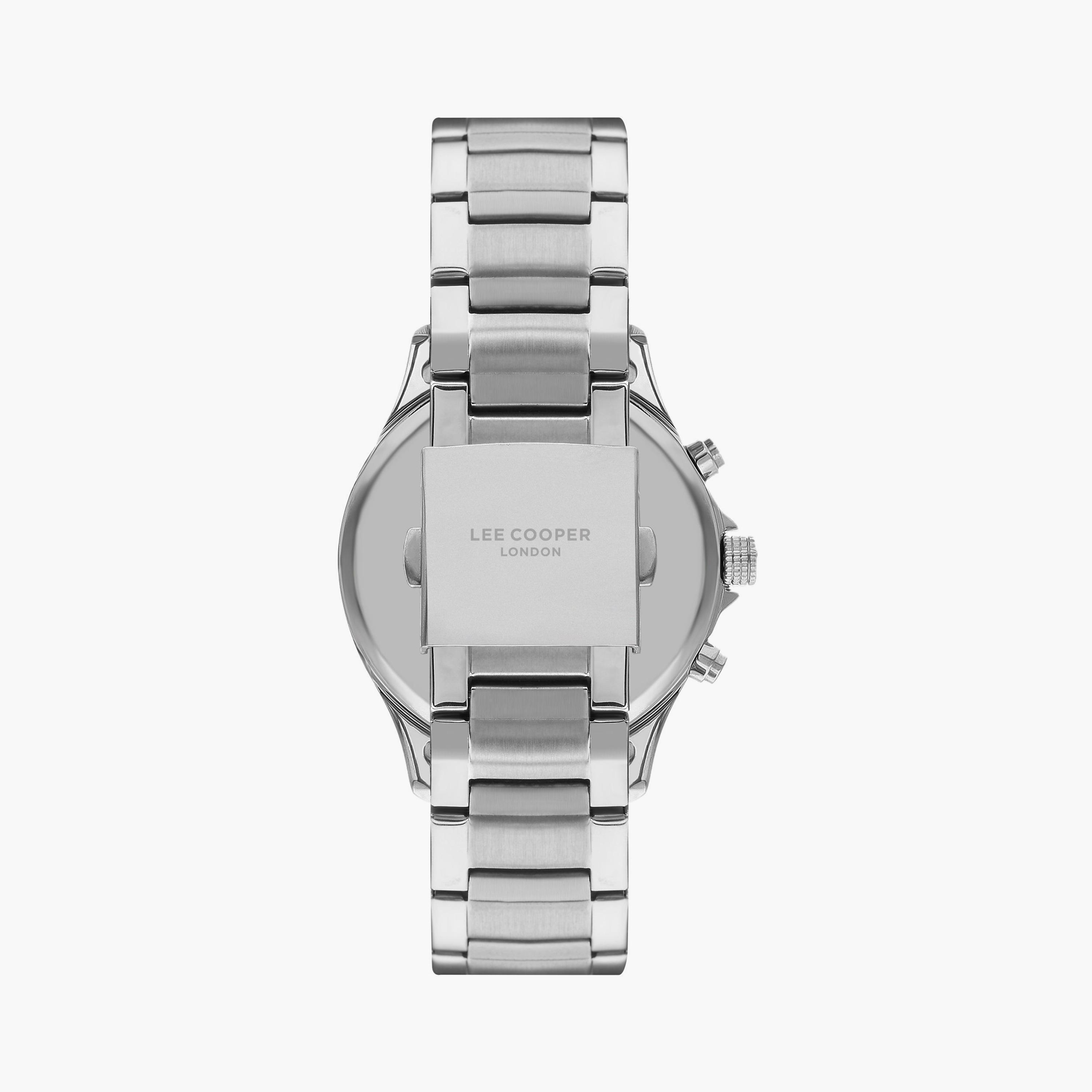 Lee Cooper Men's Silver Chronograph Metal Watch | LC07802.360-men-watchesandjewellery-watches-image-3