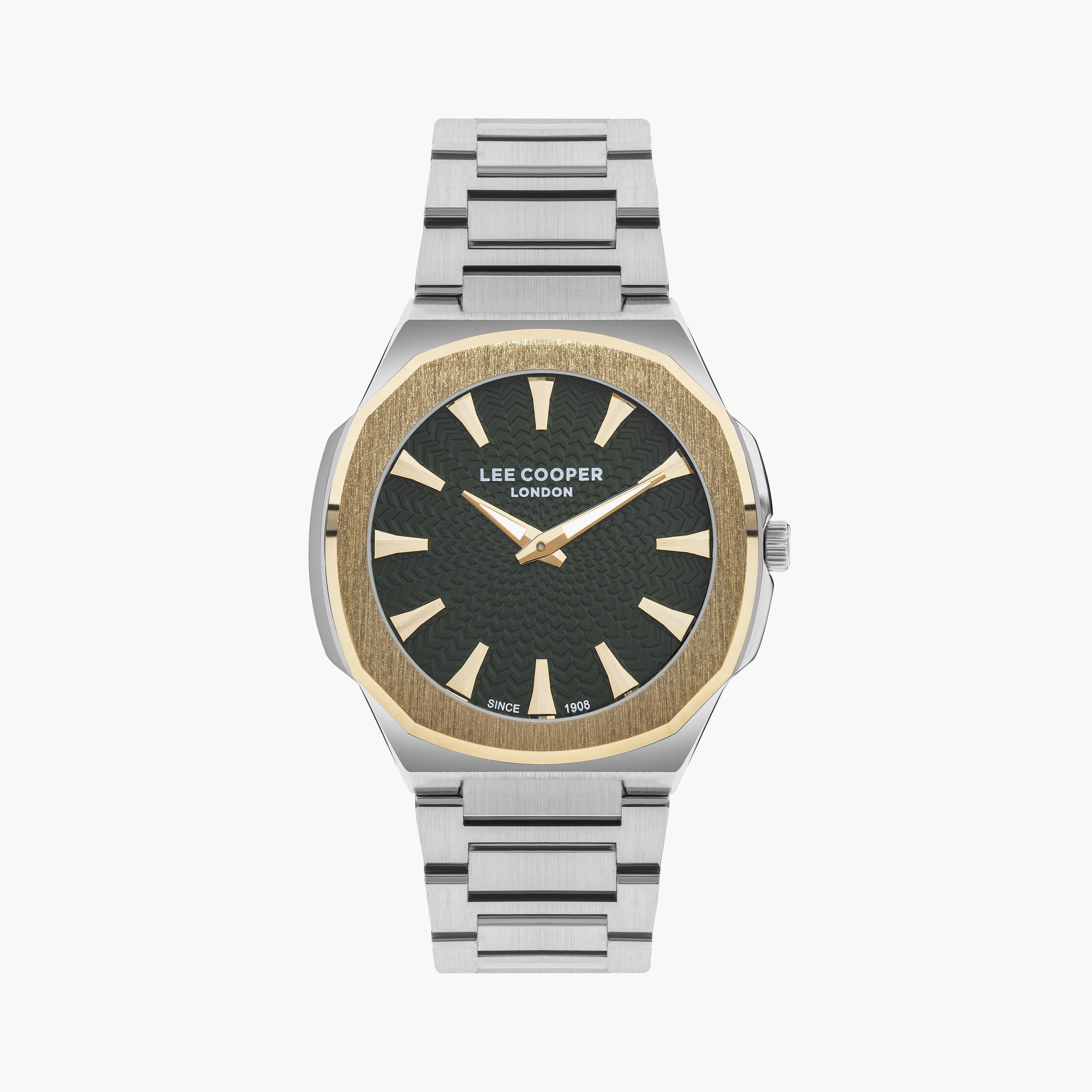 Lee Cooper Men's Silver Analog Metal Watch | LC07861.270-men-watchesandjewellery-watches-image-1