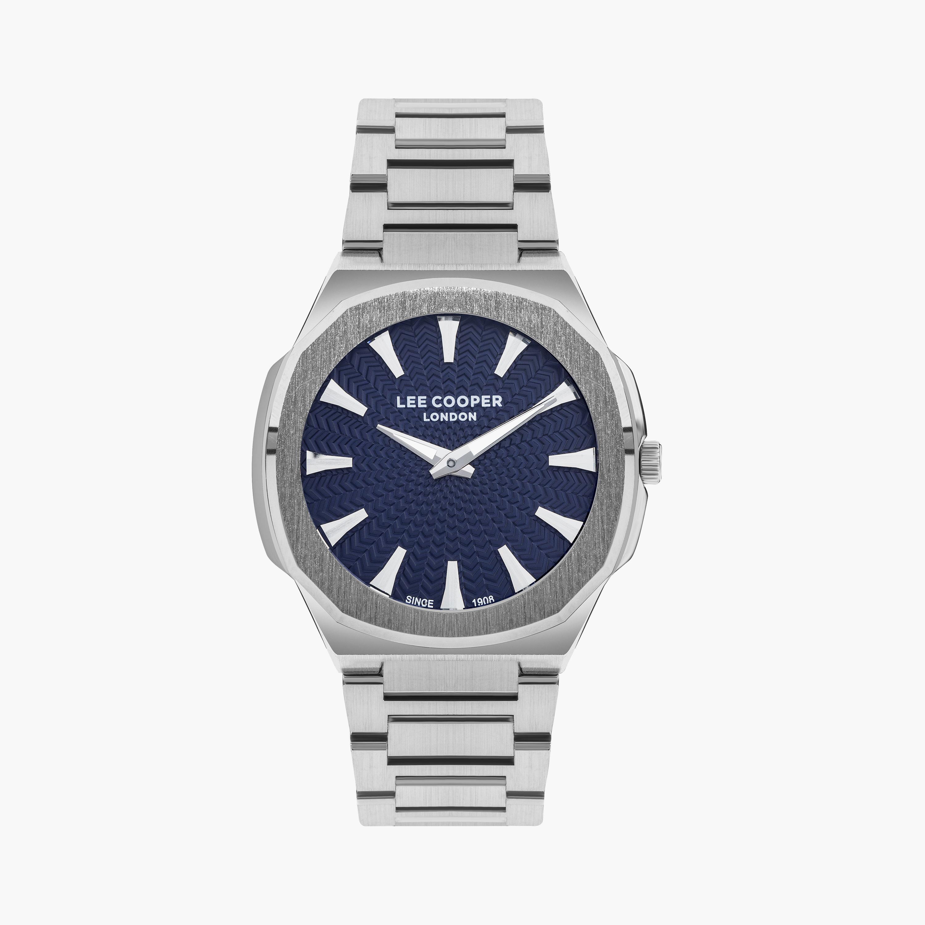 لي كوبر ساعة رجالية تناظرية معدن فضي LC07861.390-men-watchesandjewellery-watches-image-1