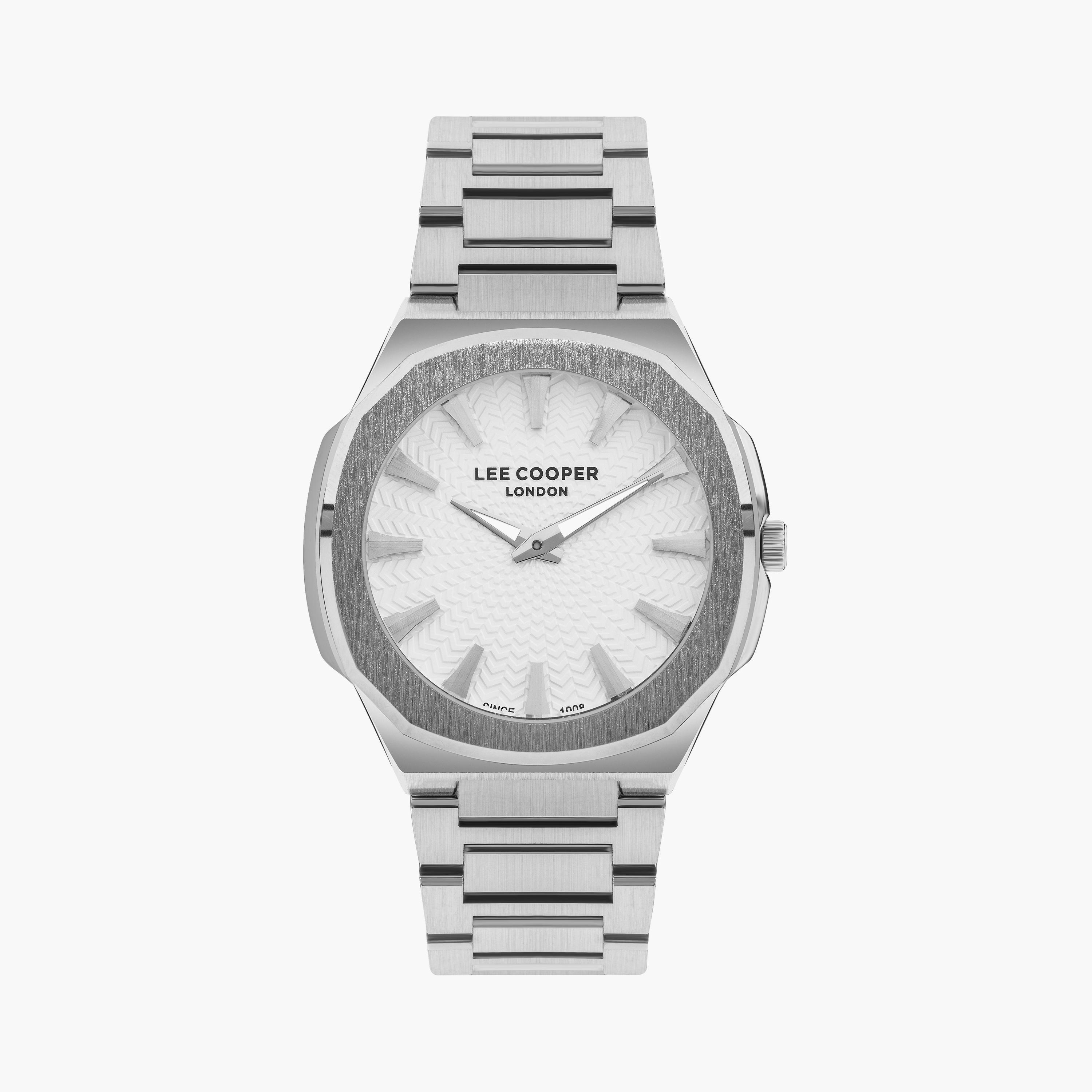 لي كوبر ساعة رجالية تناظرية معدن فضي LC07861.330-men-watchesandjewellery-watches-image-1