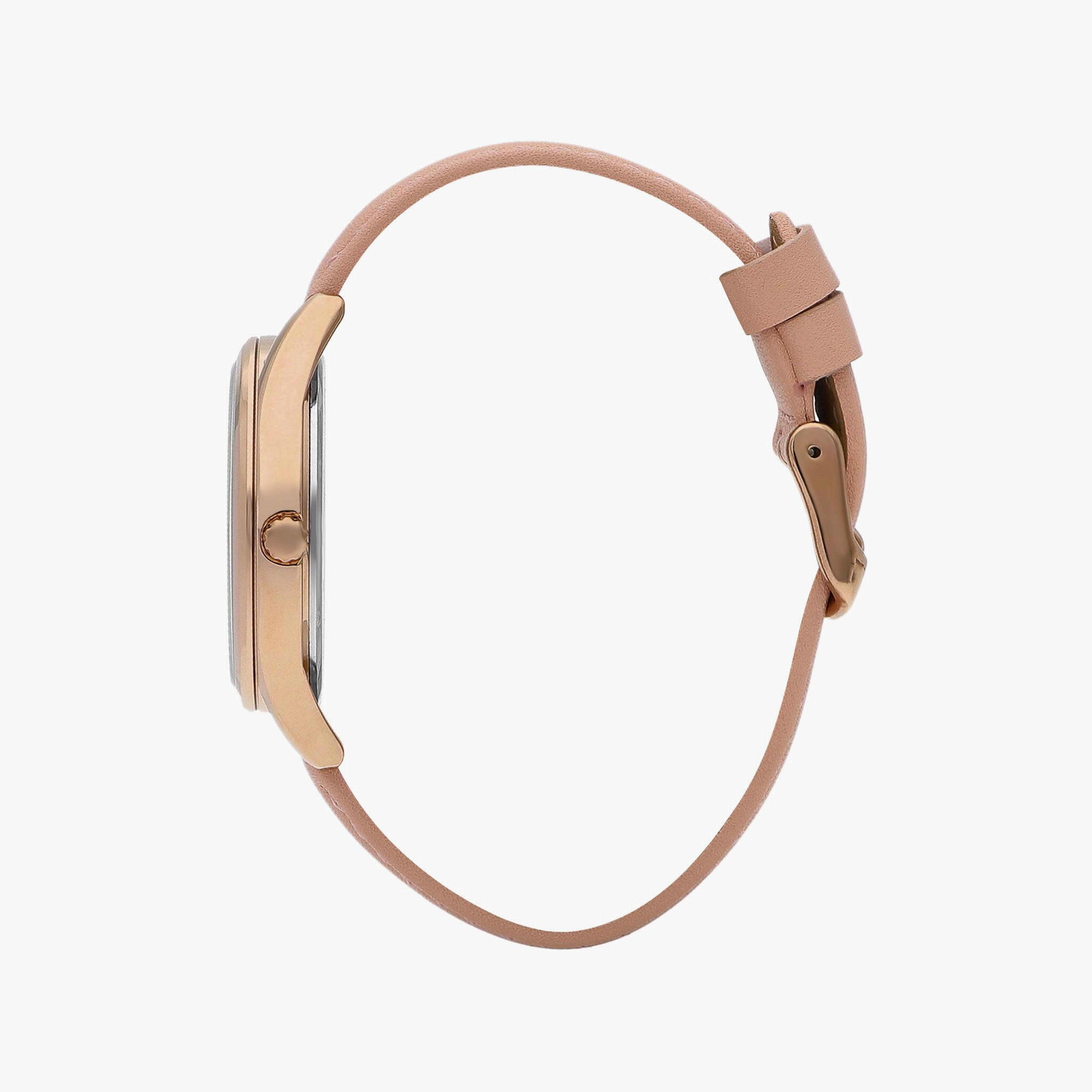 لي كوبر ساعة نسائية تناظرية جلد زهري LC07871.428-women-watchesandjewellery-watches-image-2