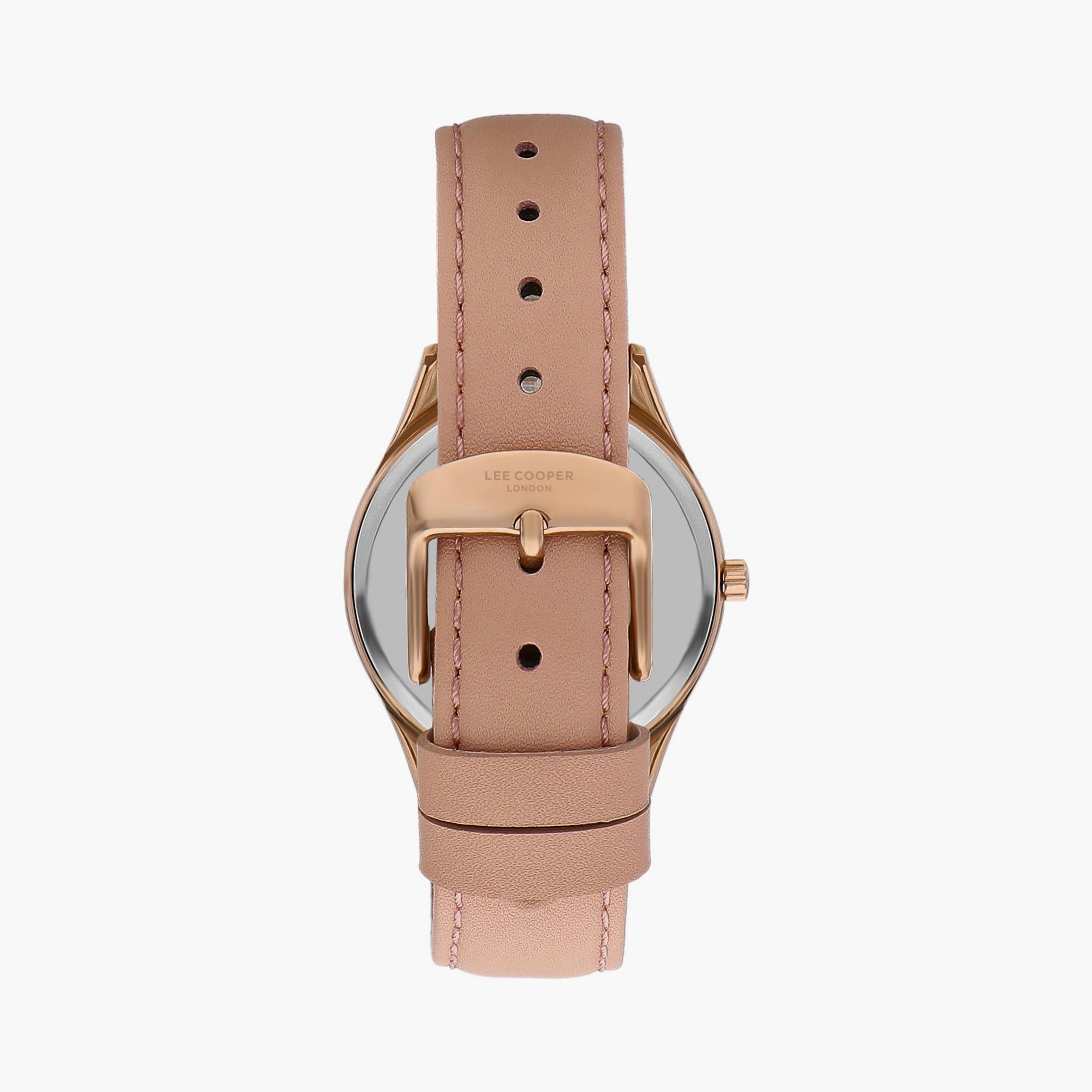 لي كوبر ساعة نسائية تناظرية جلد زهري LC07871.428-women-watchesandjewellery-watches-image-3