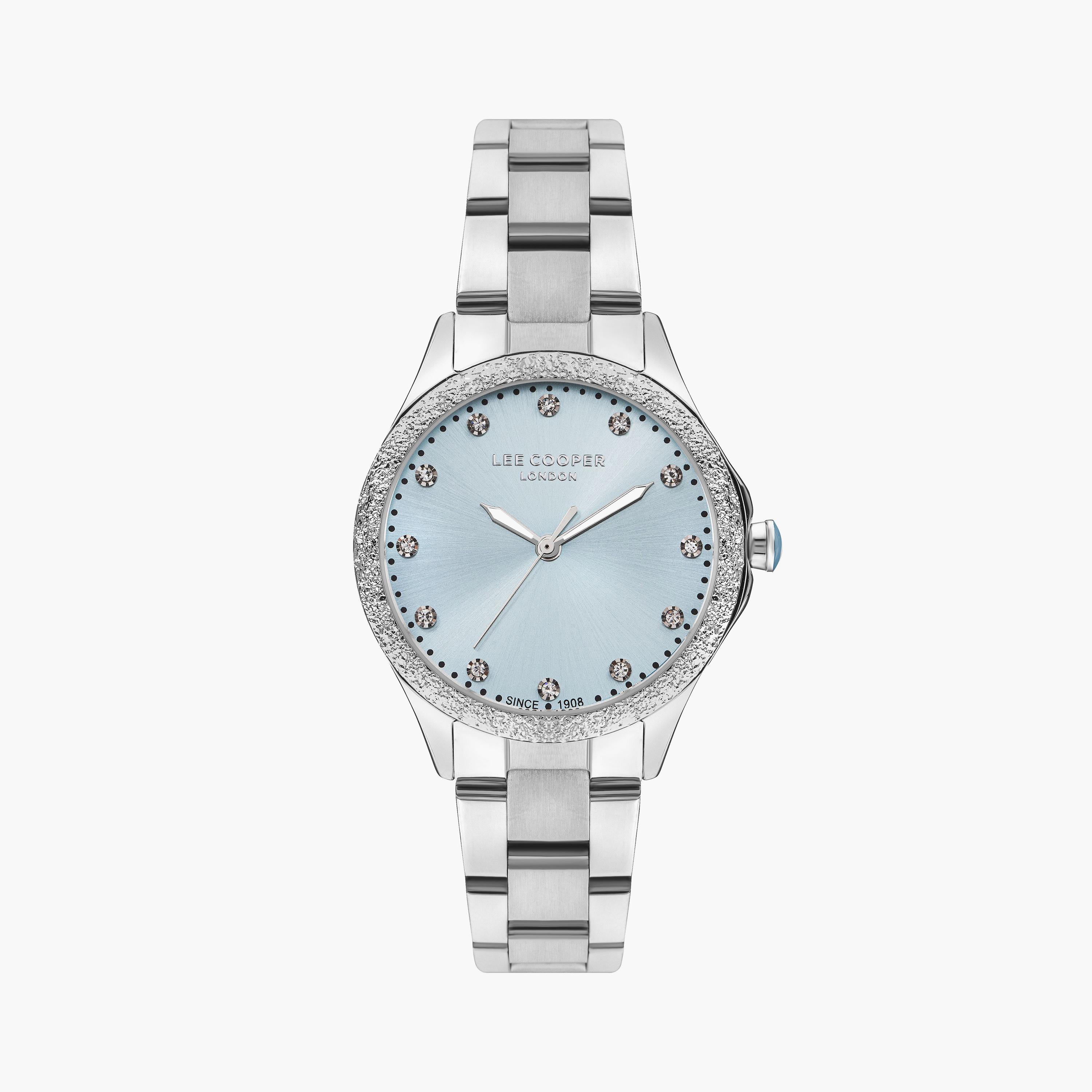 Lee Cooper Silver Analog Metal Watch | LC07840.390-women-watchesandjewellery-watches-image-1