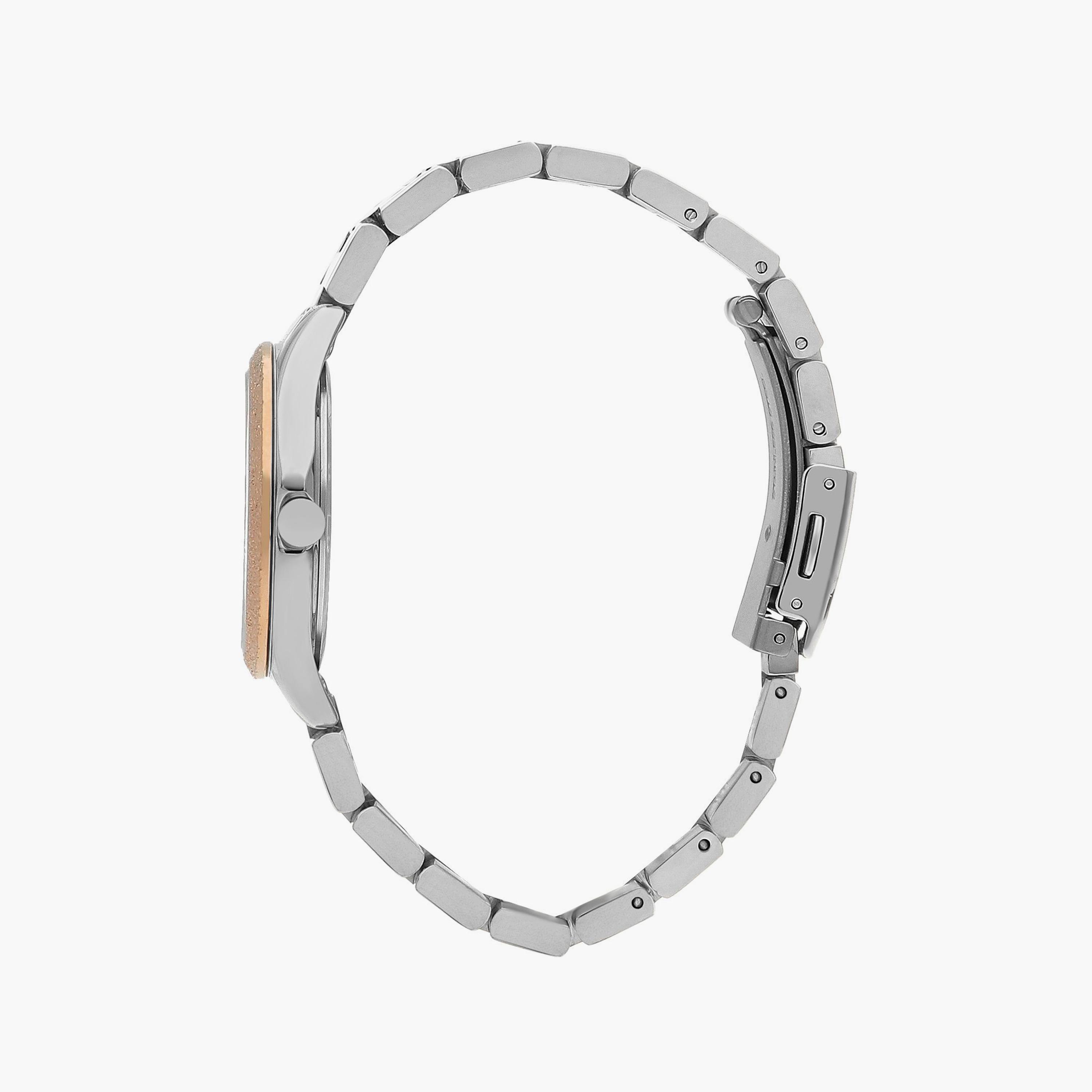 لي كوبر ساعة نسائية تناظرية معدن فضي وروز جولد LC07840.520-women-watchesandjewellery-watches-image-2