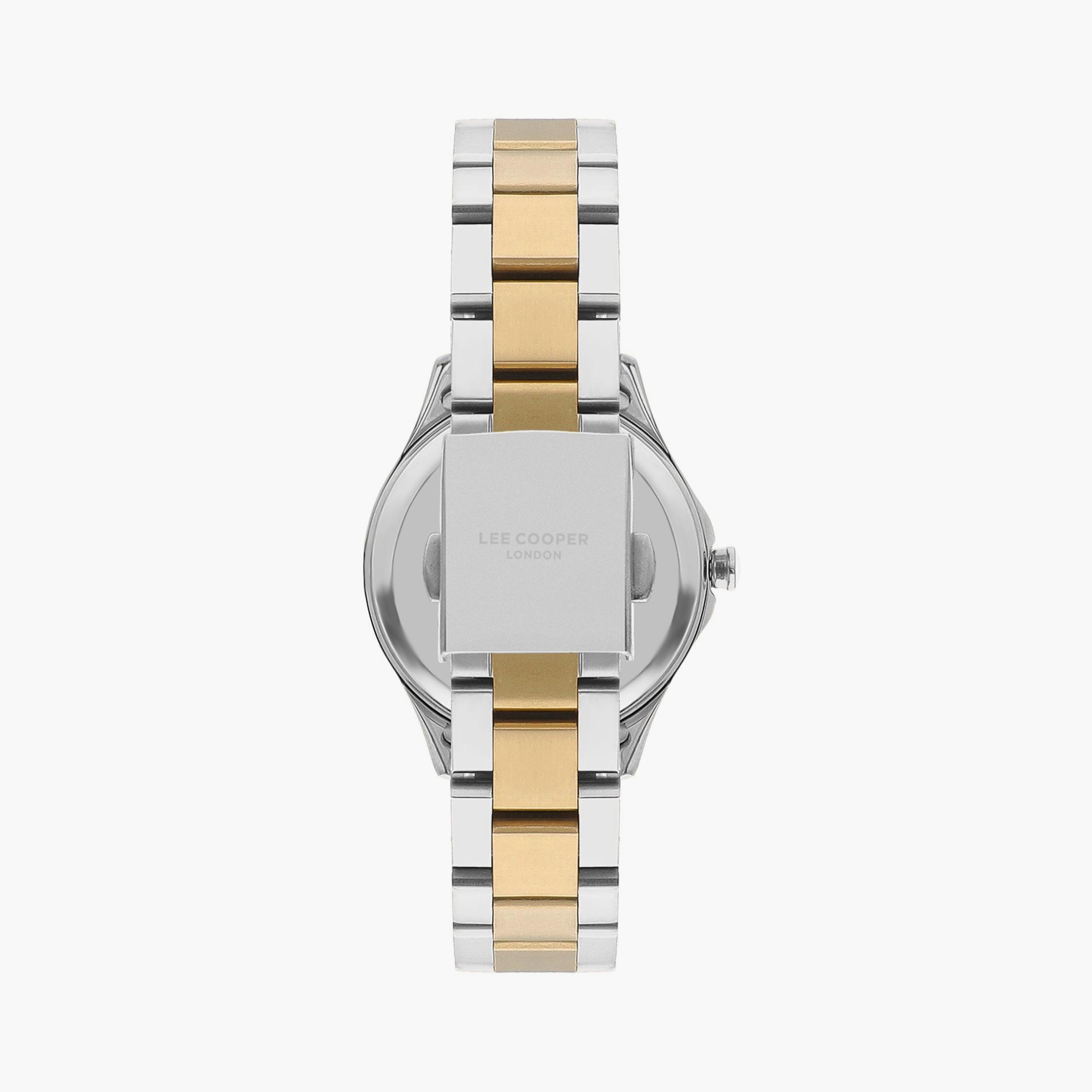 لي كوبر ساعة نسائية تناظرية معدن فضي وذهبي LC07840.220-women-watchesandjewellery-watches-image-3