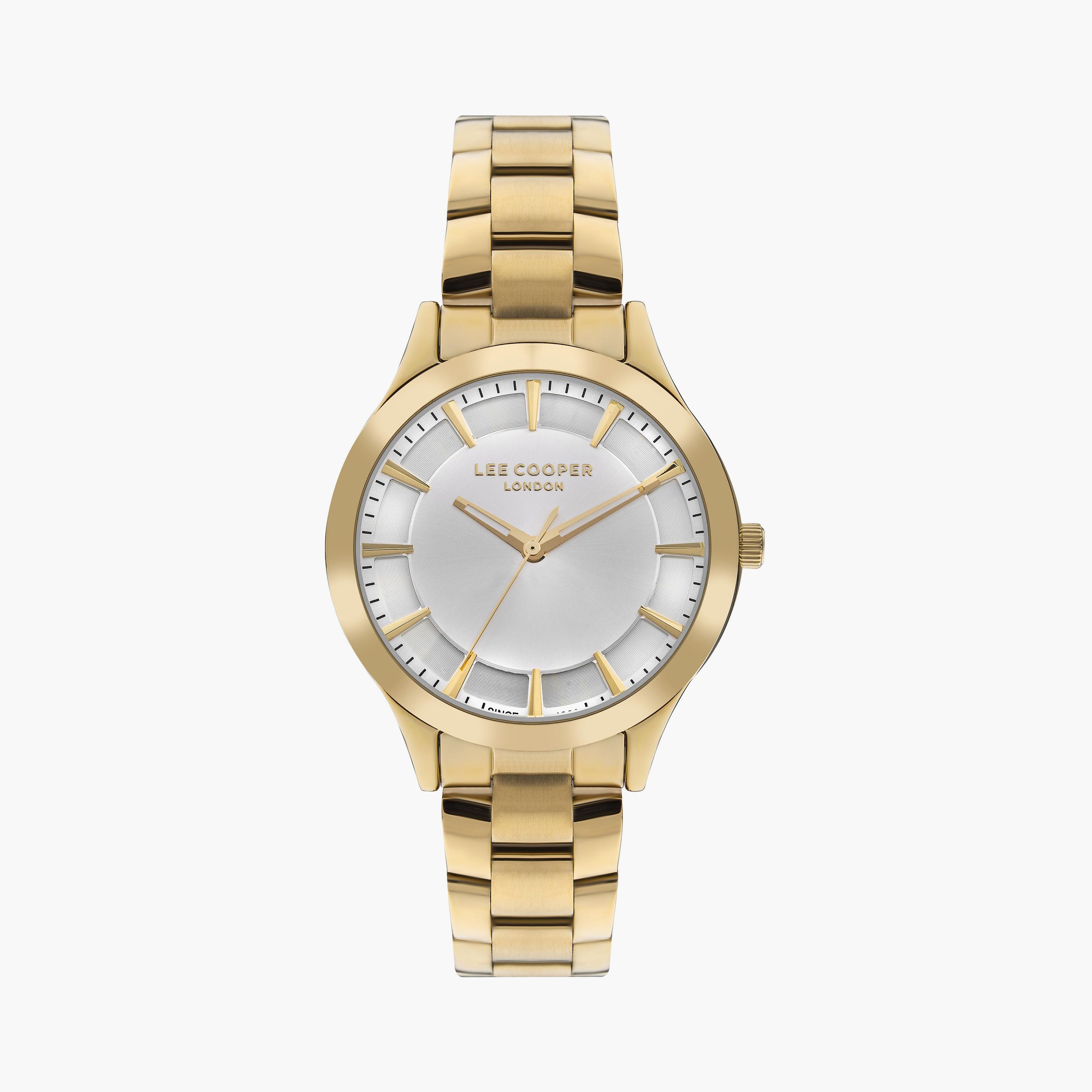 لي كوبر ساعة نسائية تناظرية معدن ذهبي LC07840.130-women-watchesandjewellery-watches-image-1