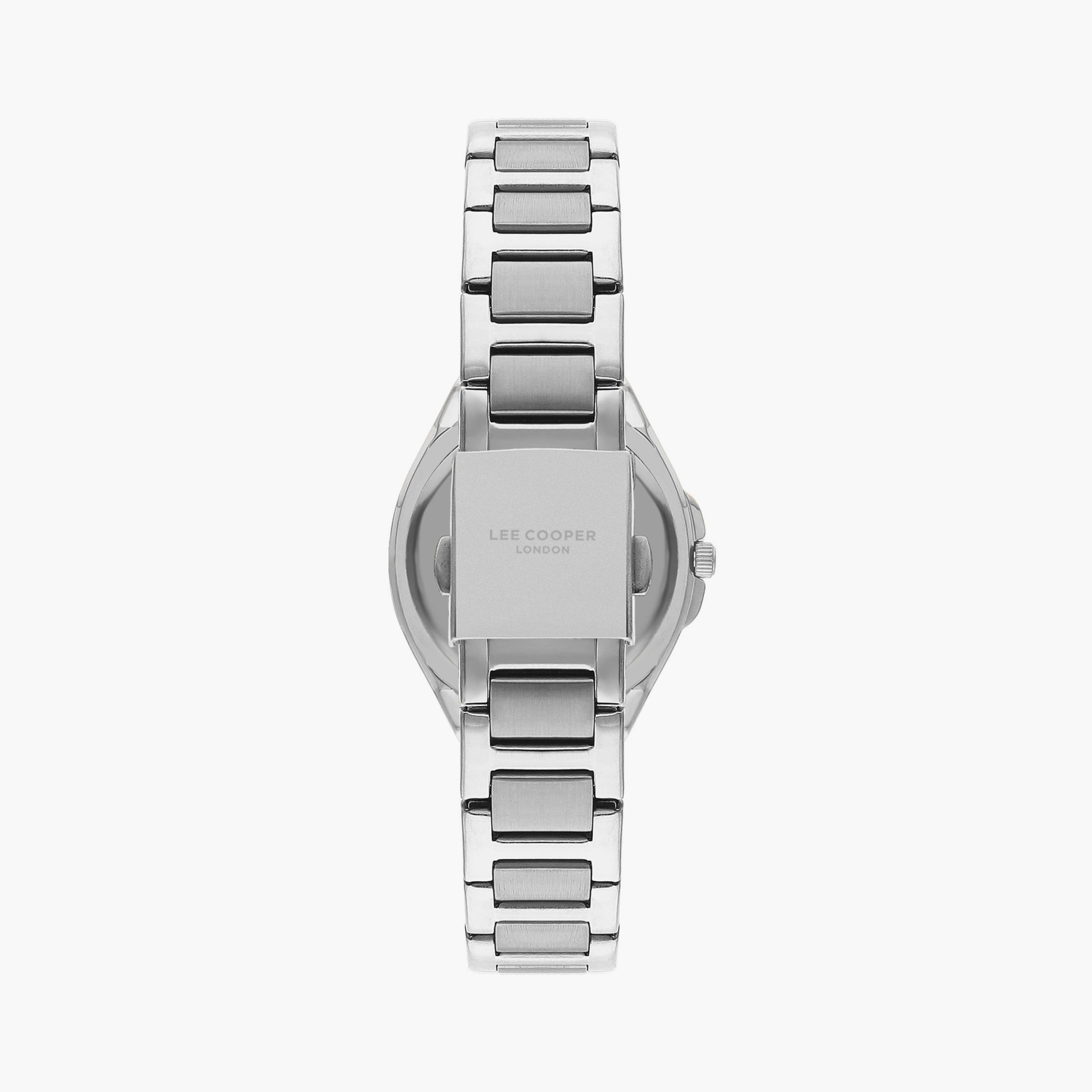 Lee Cooper Women's Silver Chronograph Metal Watch | LC07844.350-women-watchesandjewellery-watches-image-3
