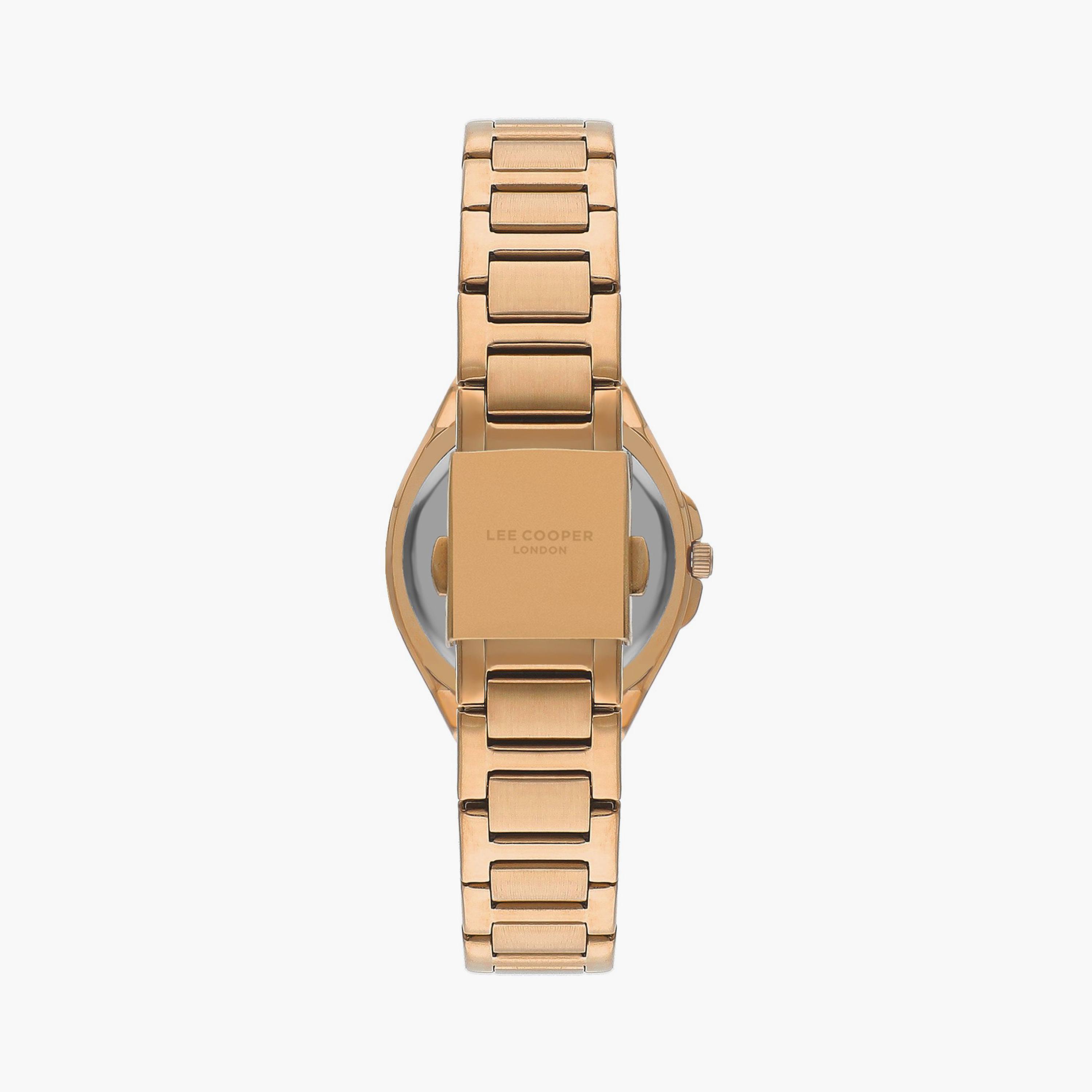 لي كوبر  ساعة نسائية كرونوغراف معدن روز جولد LC07844.430-women-watchesandjewellery-watches-image-3