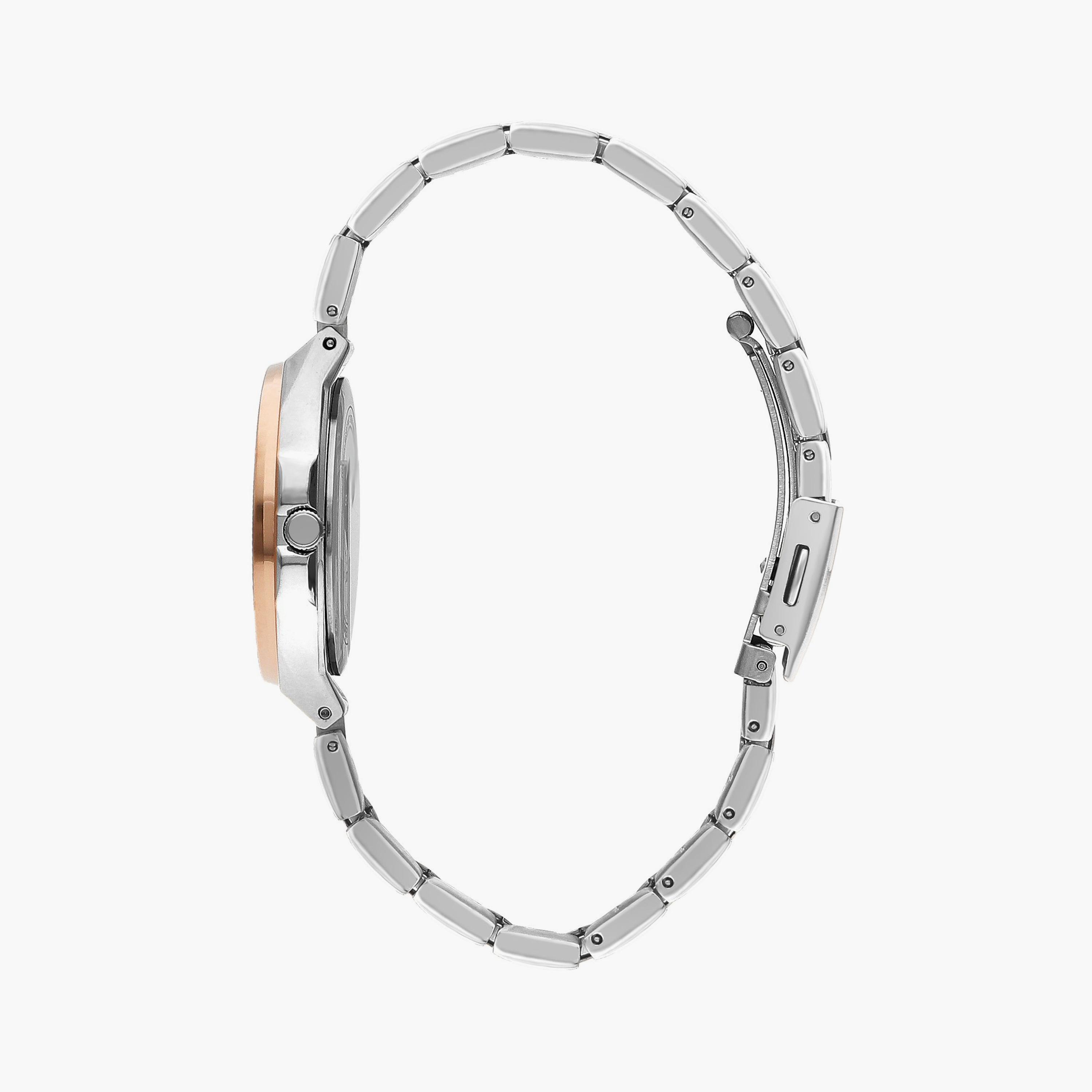 لي كوبر ساعة نسائية كرونوغراف معدن فضي وروز جولد LC07844.530-women-watchesandjewellery-watches-image-2