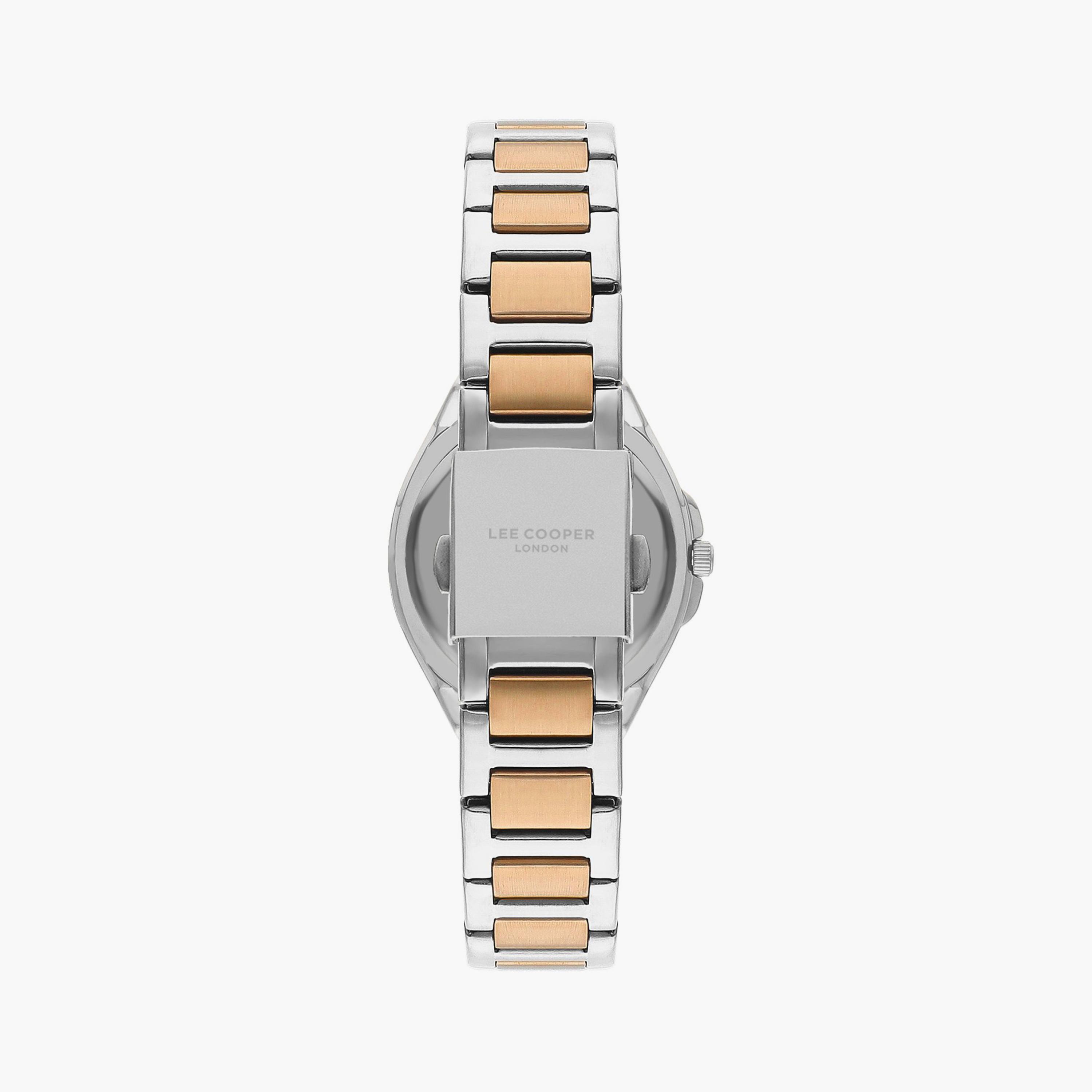 لي كوبر ساعة نسائية كرونوغراف معدن فضي وروز جولد LC07844.530-women-watchesandjewellery-watches-image-3