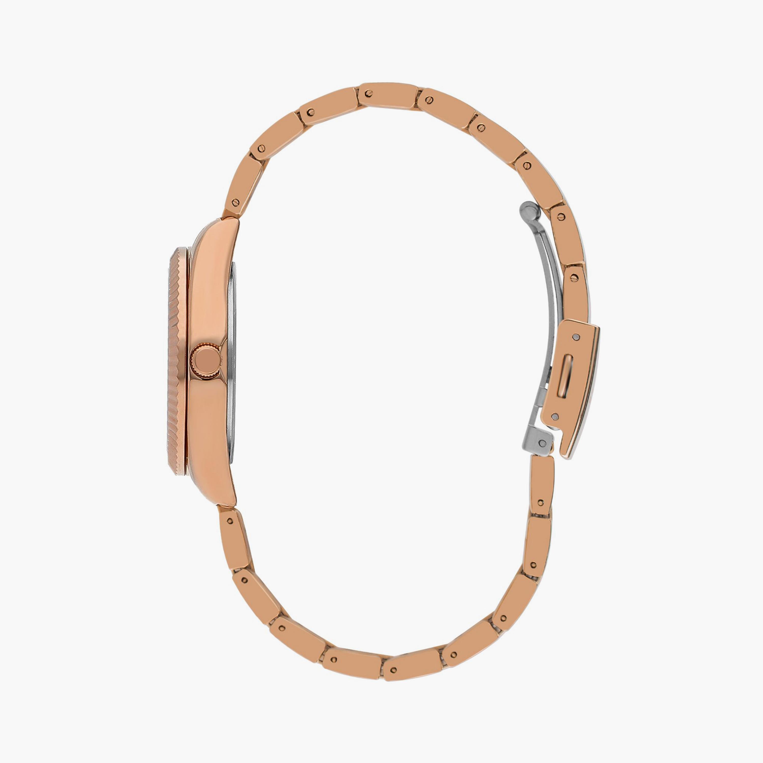 لي كوبر ساعة تناظرية معدن روز جولد LC07868.420-women-watchesandjewellery-watches-image-2