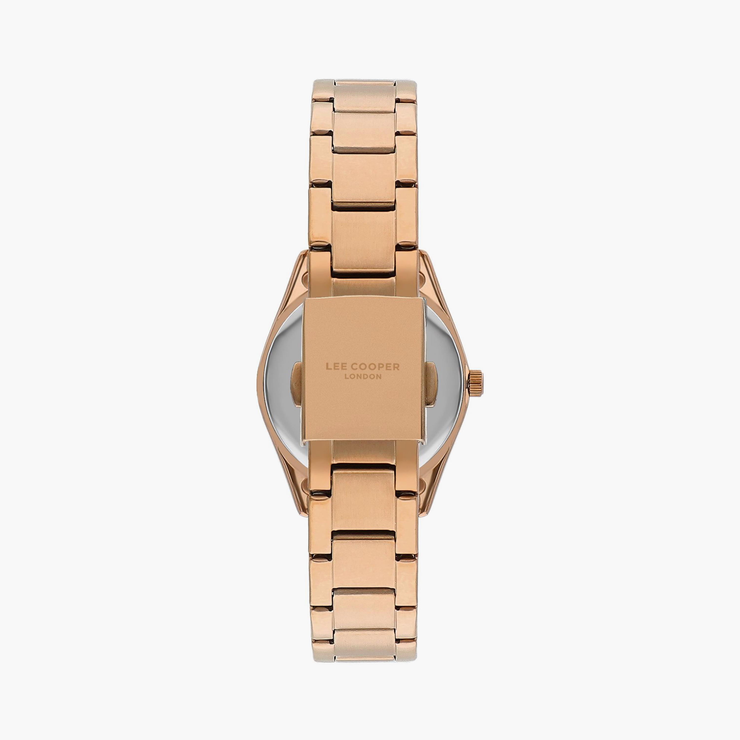 لي كوبر ساعة تناظرية معدن روز جولد LC07868.420-women-watchesandjewellery-watches-image-3