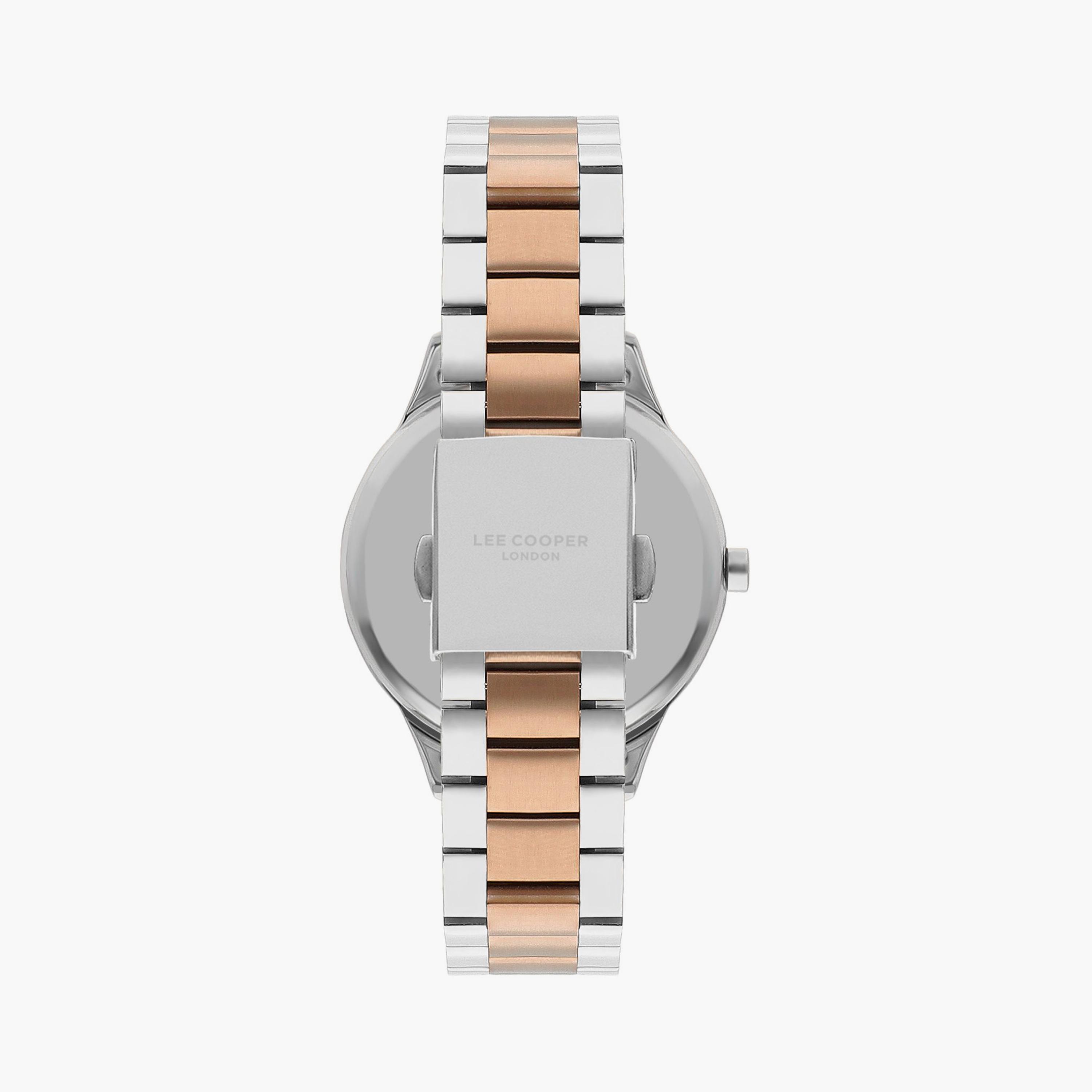 لي كوبر ساعة نسائية كرونوغراف معدن فضي وروز جولد LC07865.530-women-watchesandjewellery-watches-image-3