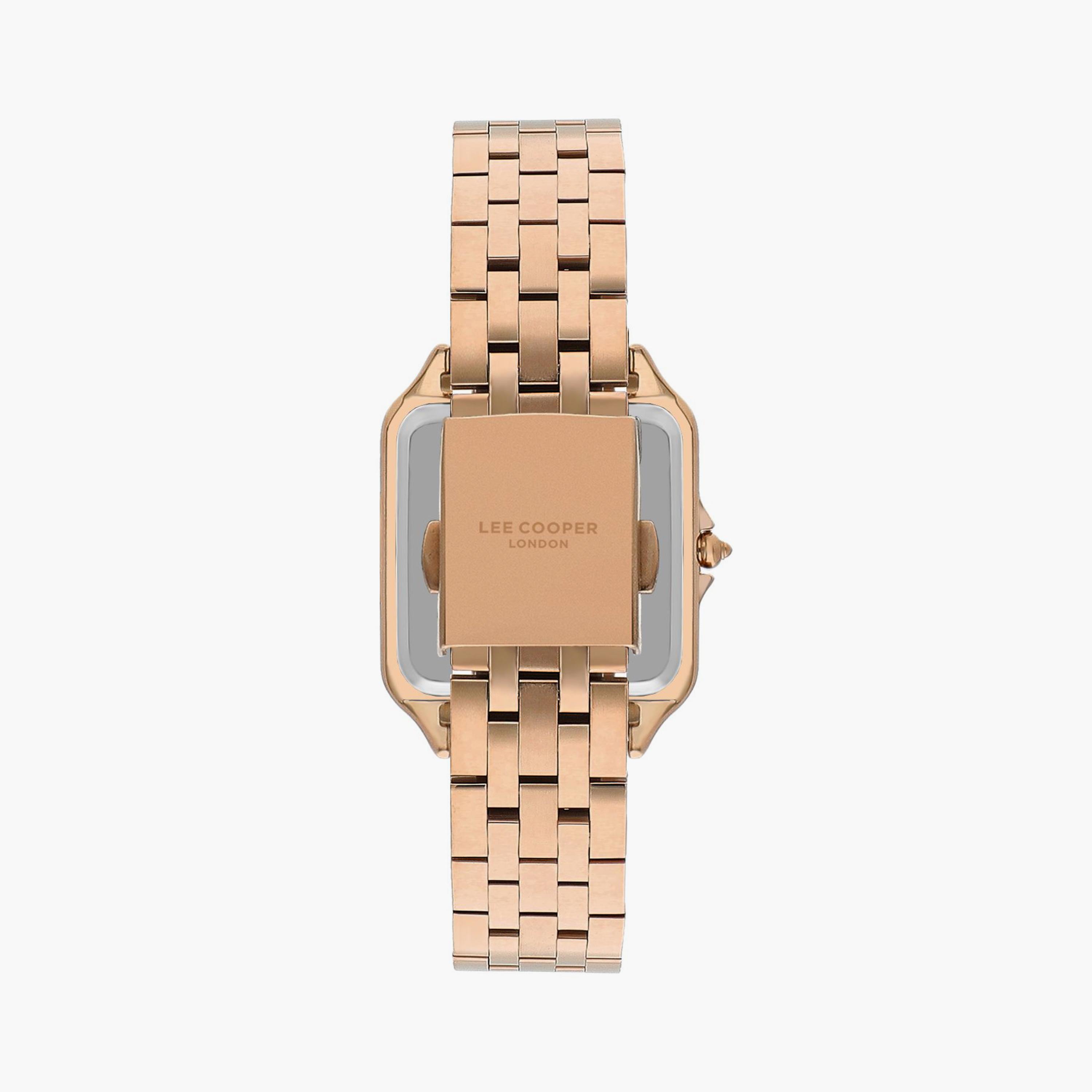 لي كوبر ساعة تناظرية معدن روز جولد LC07866.420-women-watchesandjewellery-watches-image-3