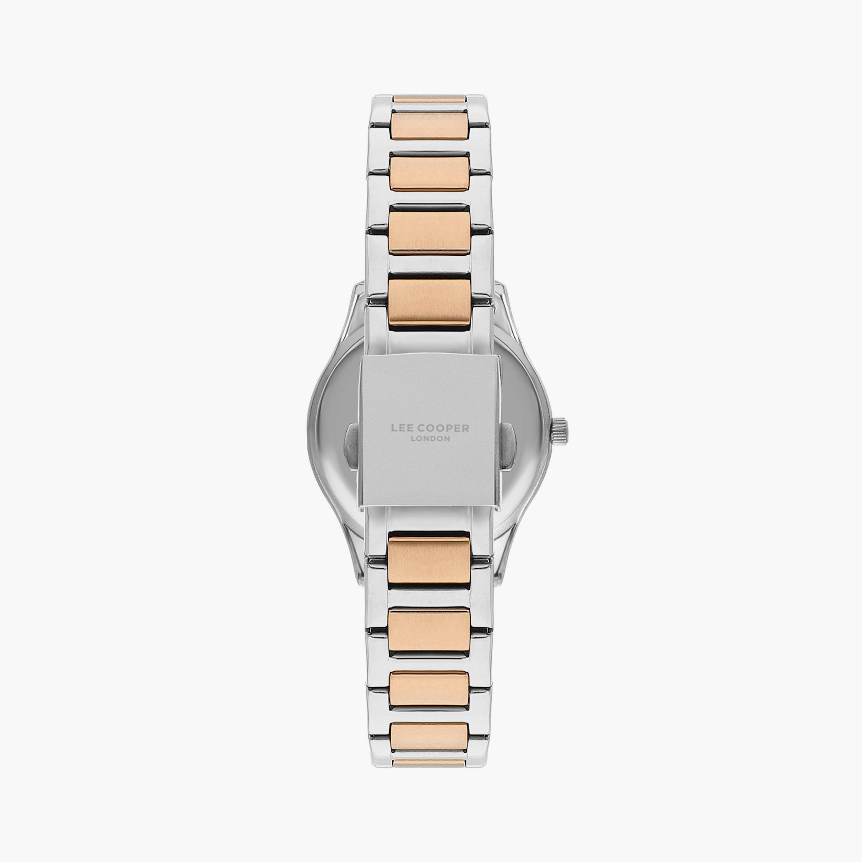 لي كوبر ساعة نسائية تناظرية معدن فضي وروز جولد LC07869.520-women-watchesandjewellery-watches-image-3