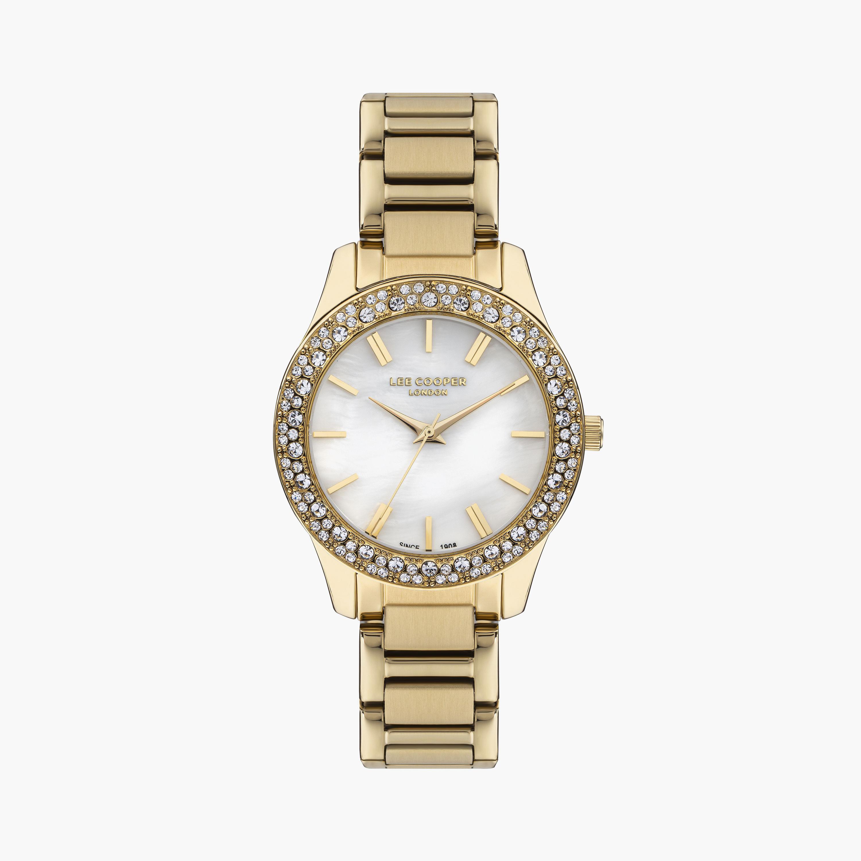 Lee Cooper Women's Silver Analog Metal Watch | LC07869.120-women-watchesandjewellery-watches-image-1