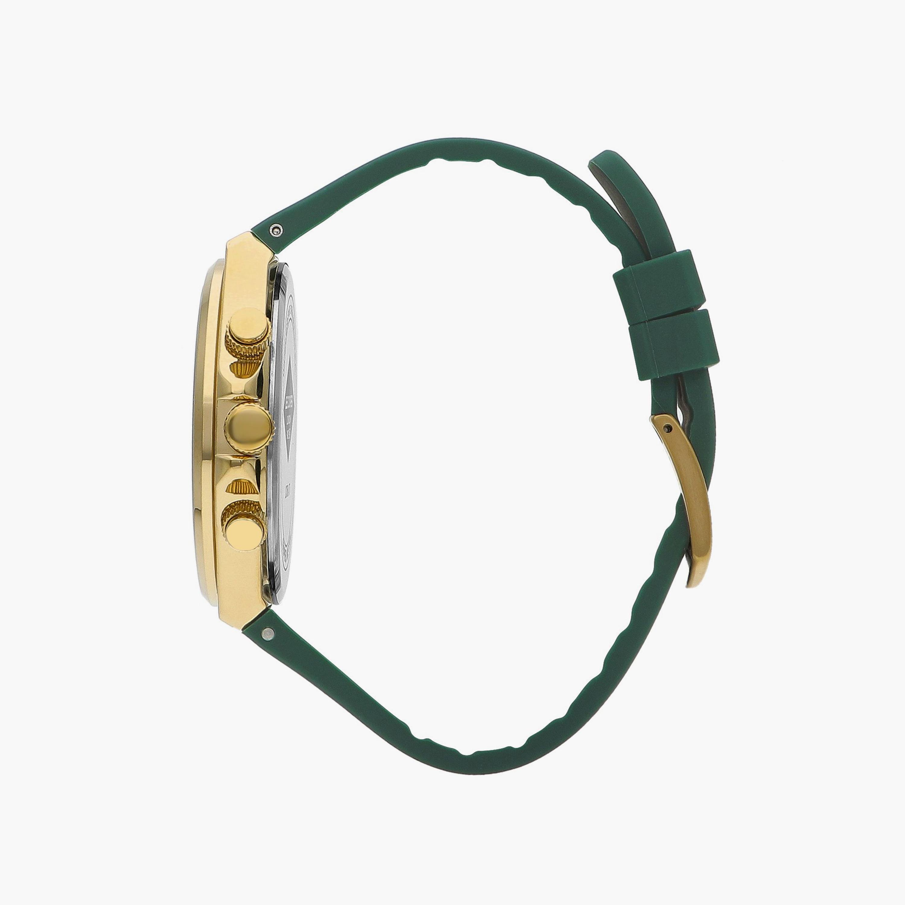 Lee Cooper Men's Green Chronograph Silicone Watch | LC07854.177-men-watchesandjewellery-watches-image-2