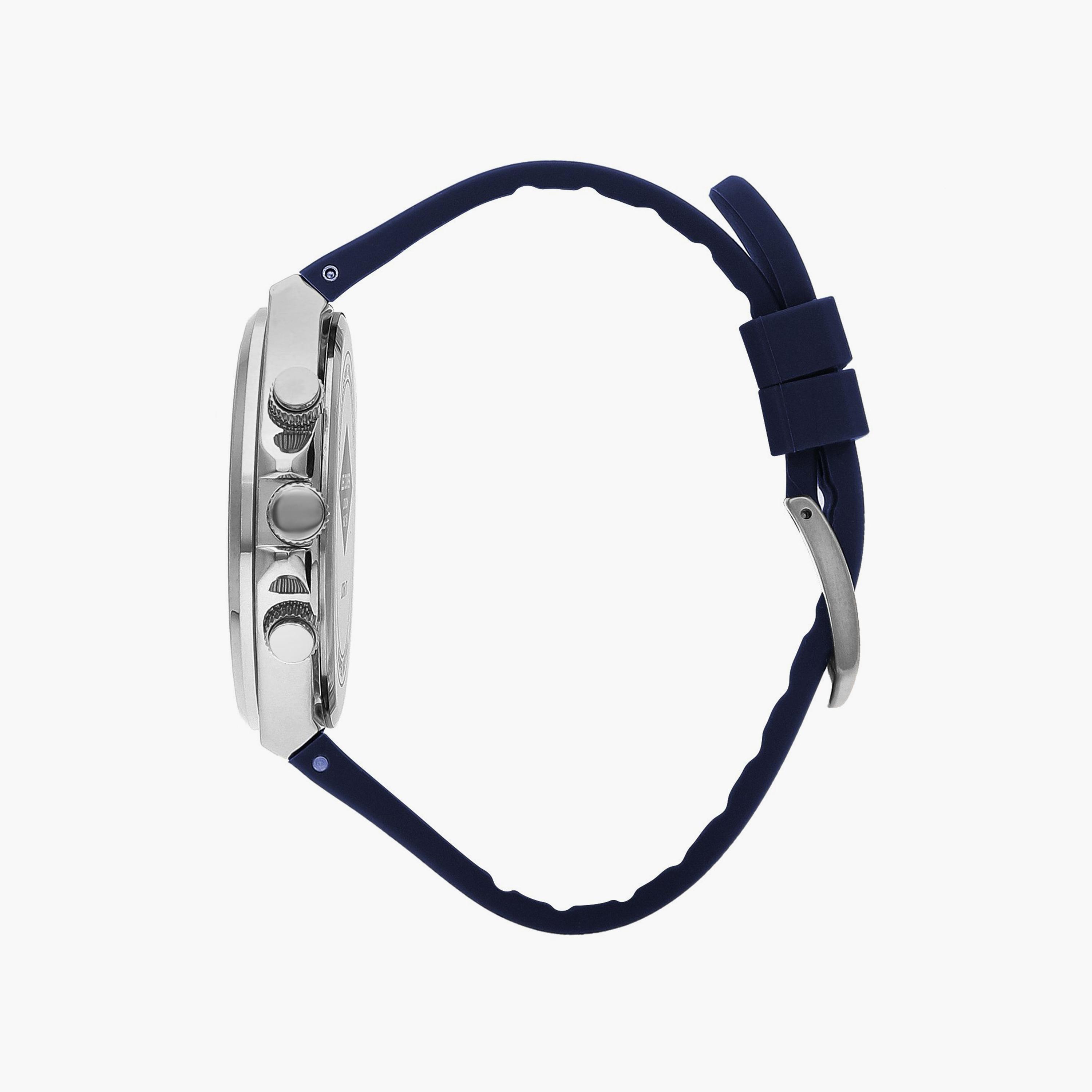 Lee Cooper Men's Blue Chronograph Silicone Watch | LC07854.399-men-watchesandjewellery-watches-image-2