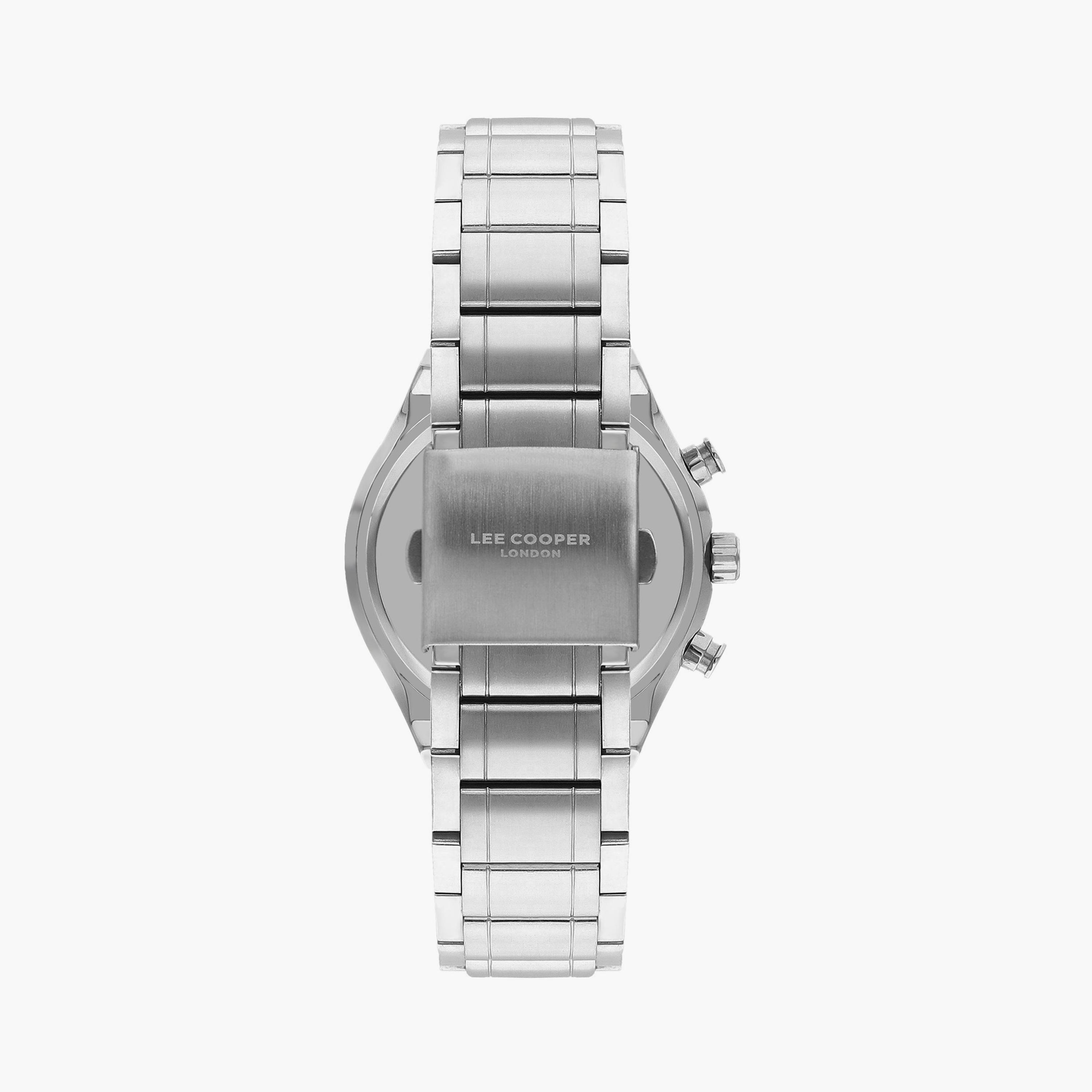 Lee Cooper Men's Silver Chronograph Metal Watch | LC07853.370-men-watchesandjewellery-watches-image-3