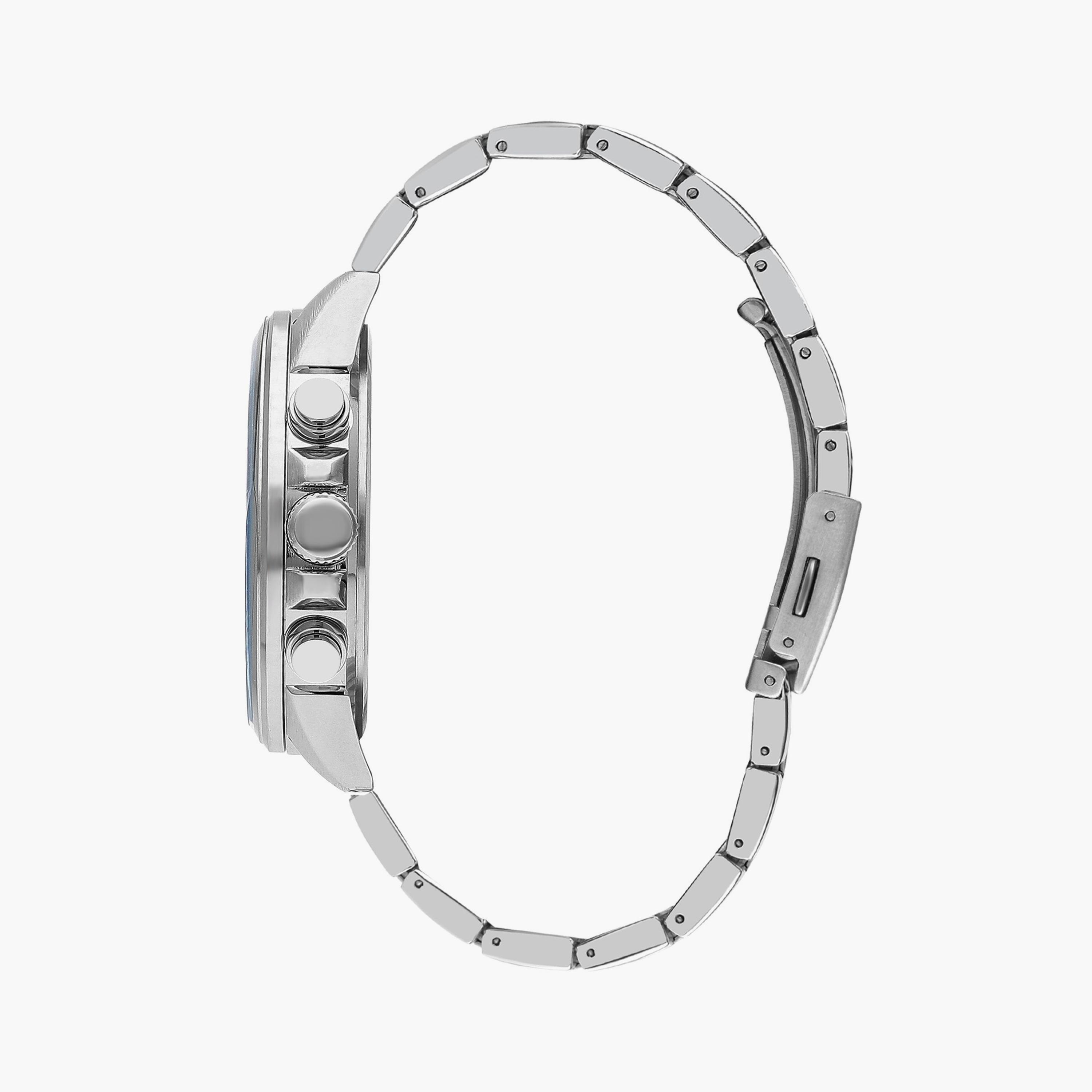 Lee Cooper Men's Silver Chronograph Metal Watch | LC07846.350-men-watchesandjewellery-watches-image-2