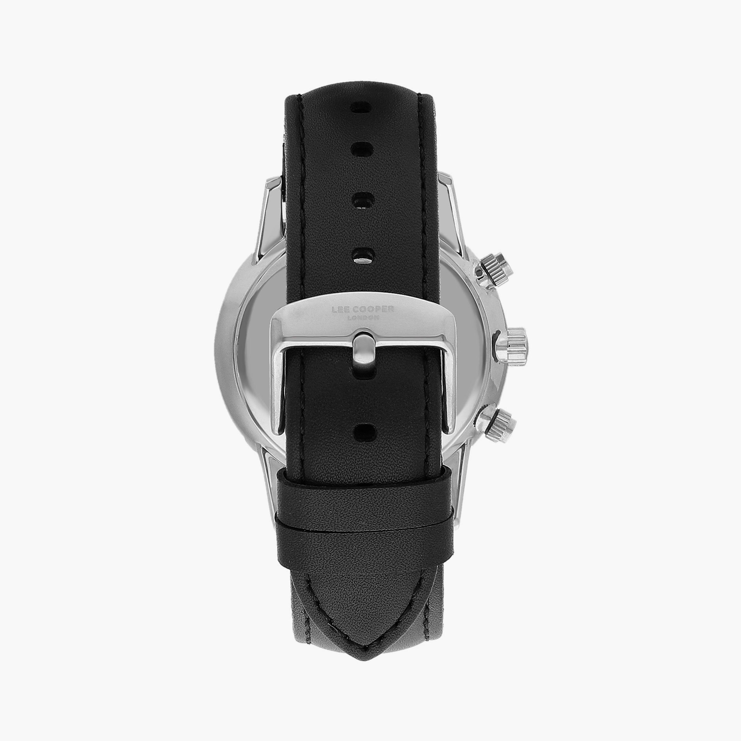 Lee Cooper Men's Black Chronograph Leather Watch | LC07816.361-men-watchesandjewellery-watches-image-3