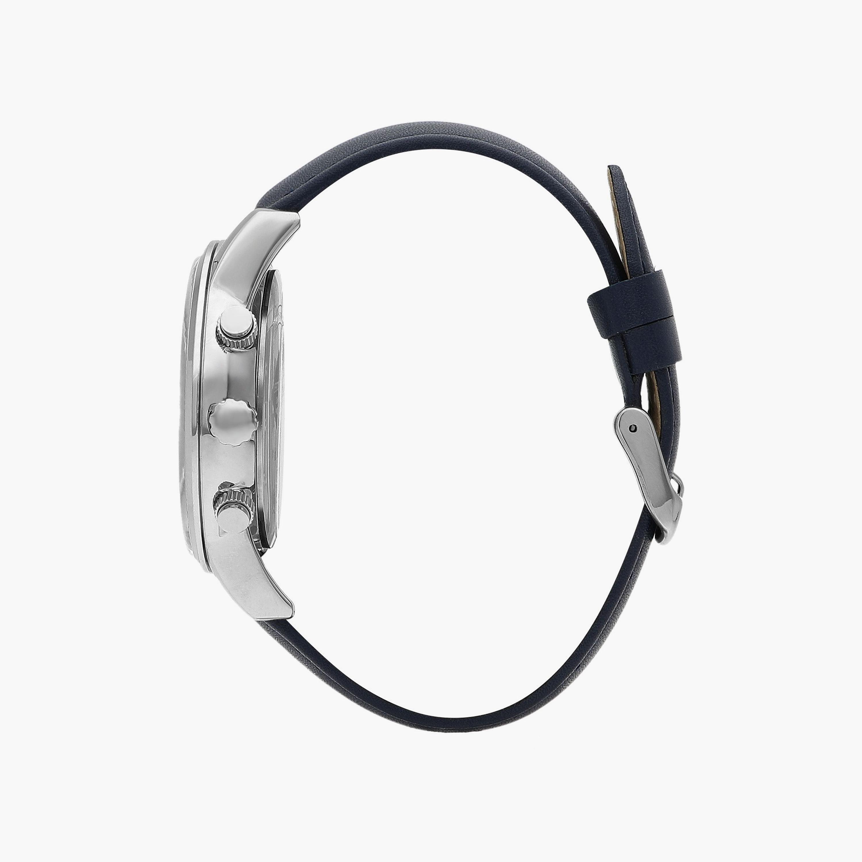 Lee Cooper Men's Blue Chronograph Leather Watch | LC07816.399-men-watchesandjewellery-watches-image-2