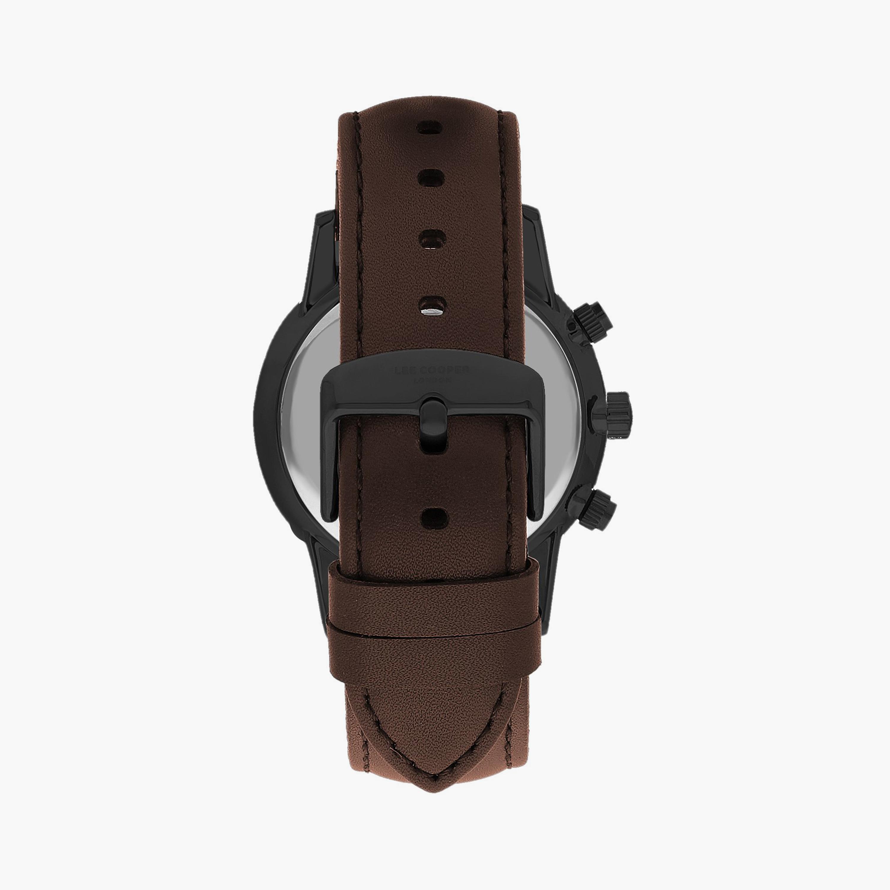 لي كوبر ساعة رجالية كرونوغراف جلد بني LC07816.694-men-watchesandjewellery-watches-image-3