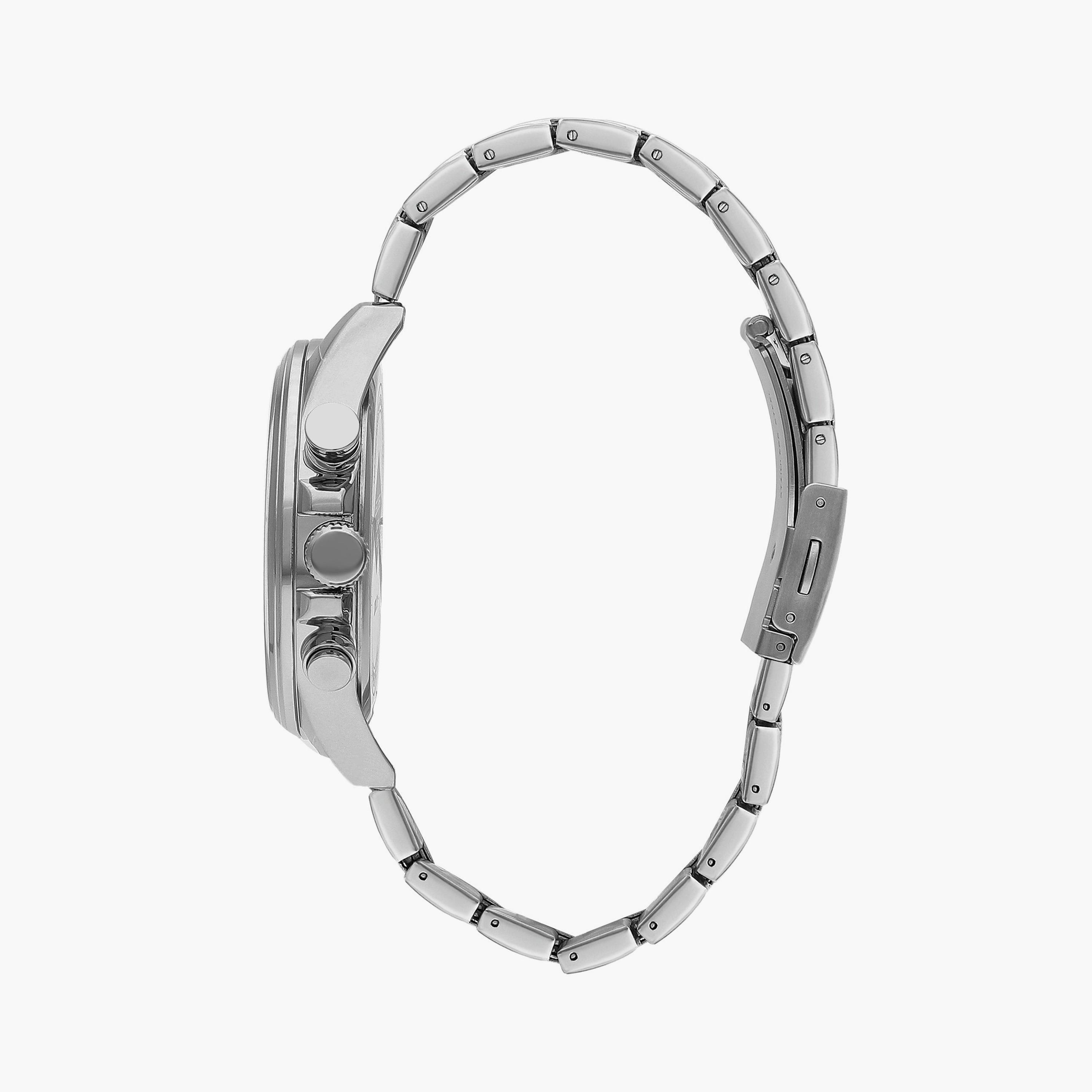 Lee Cooper Men's Silver Chronograph Metal Watch | LC07801.270-men-watchesandjewellery-watches-image-2