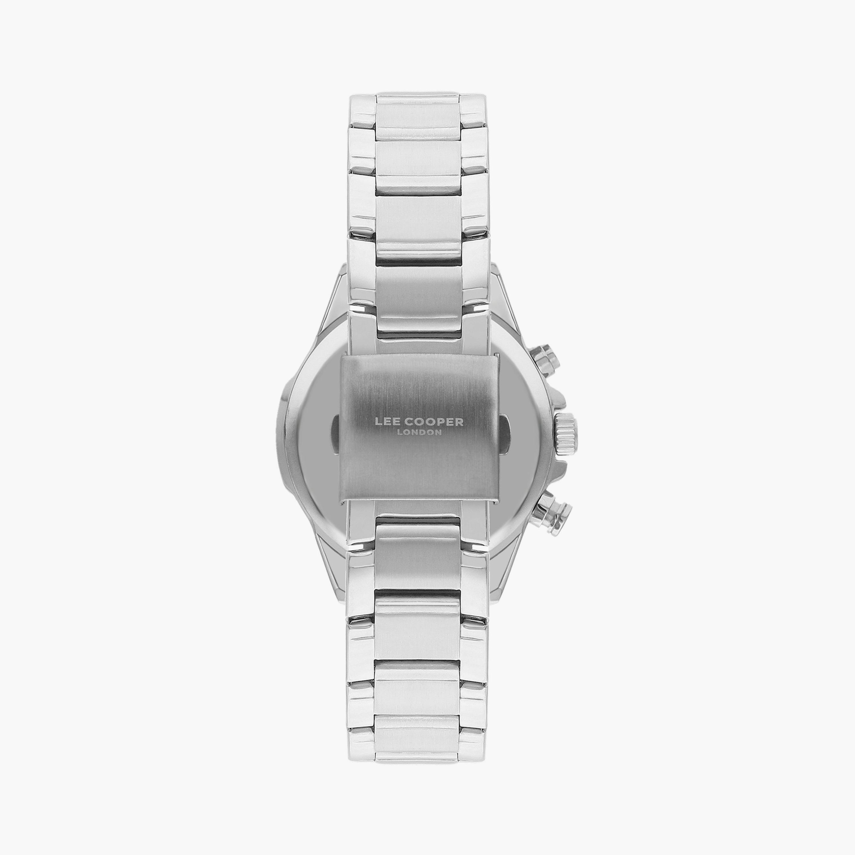 Lee Cooper Men's Silver Chronograph Metal Watch | LC07801.270-men-watchesandjewellery-watches-image-3