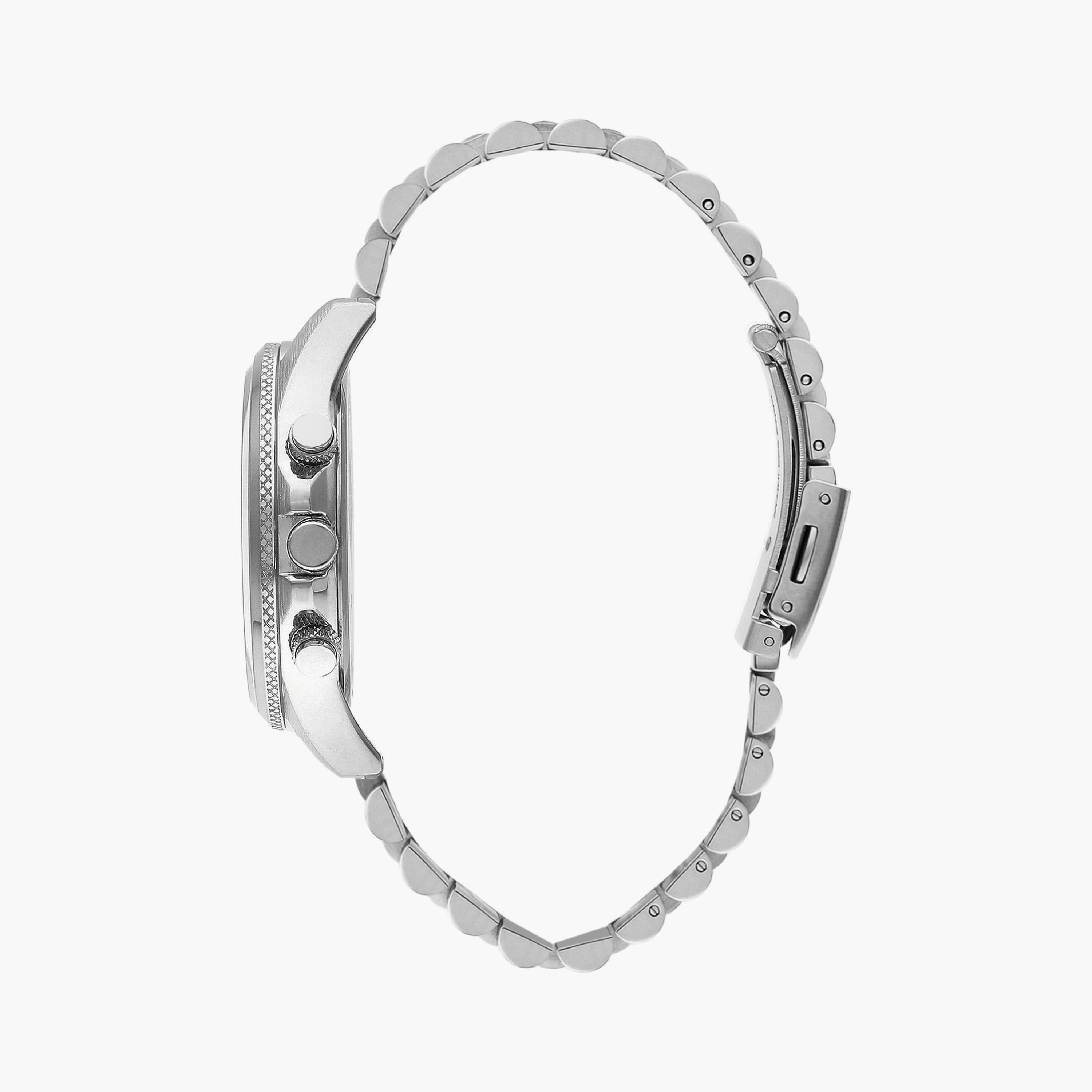Lee Cooper Men's Silver Chronograph Metal Watch | LC07852.360-men-watchesandjewellery-watches-image-2