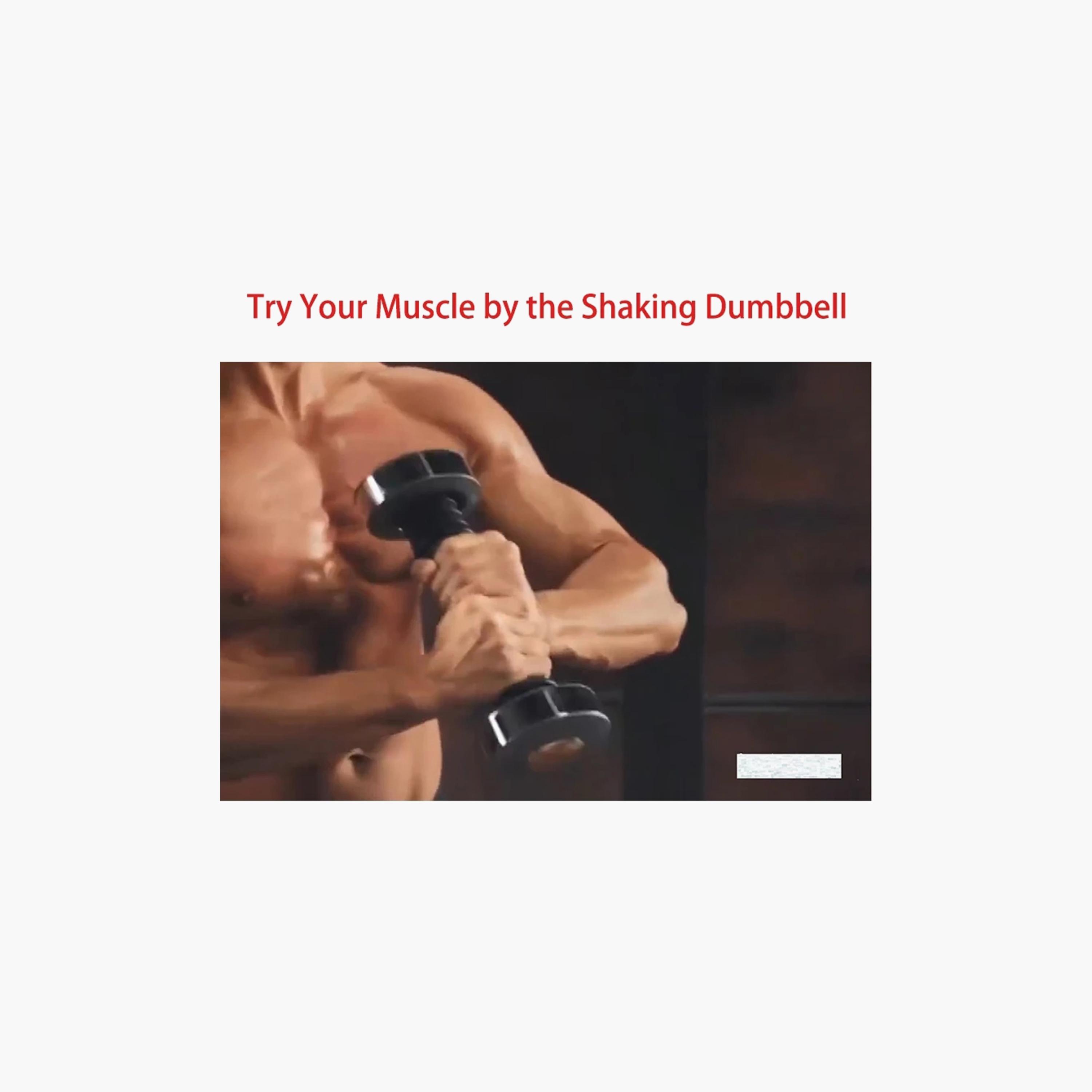 Body Builder Shaking Dumbbell For Men - Black | 38-120001-sports-gear-gym-image-5