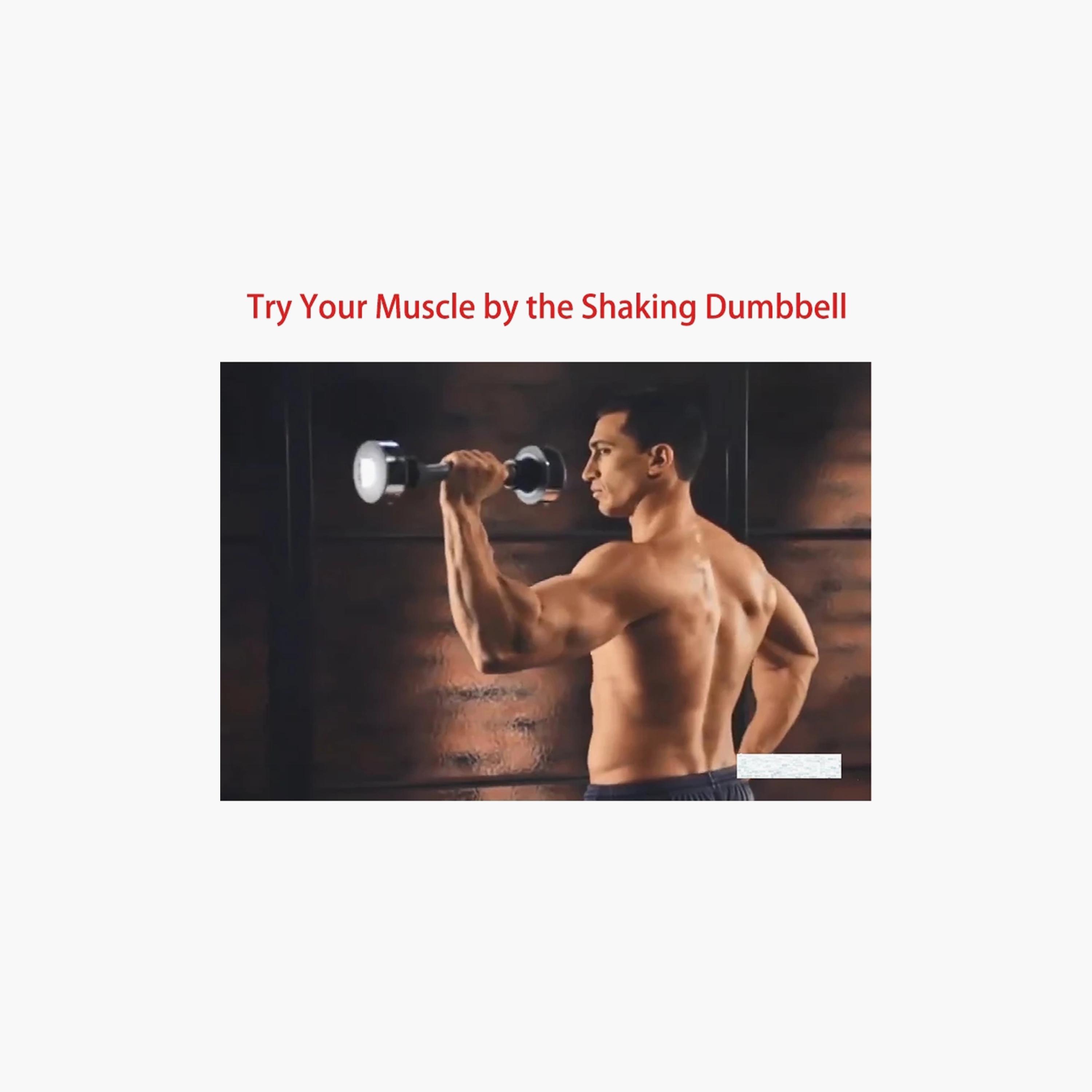Body Builder Shaking Dumbbell For Men - Black | 38-120001-sports-gear-gym-image-6