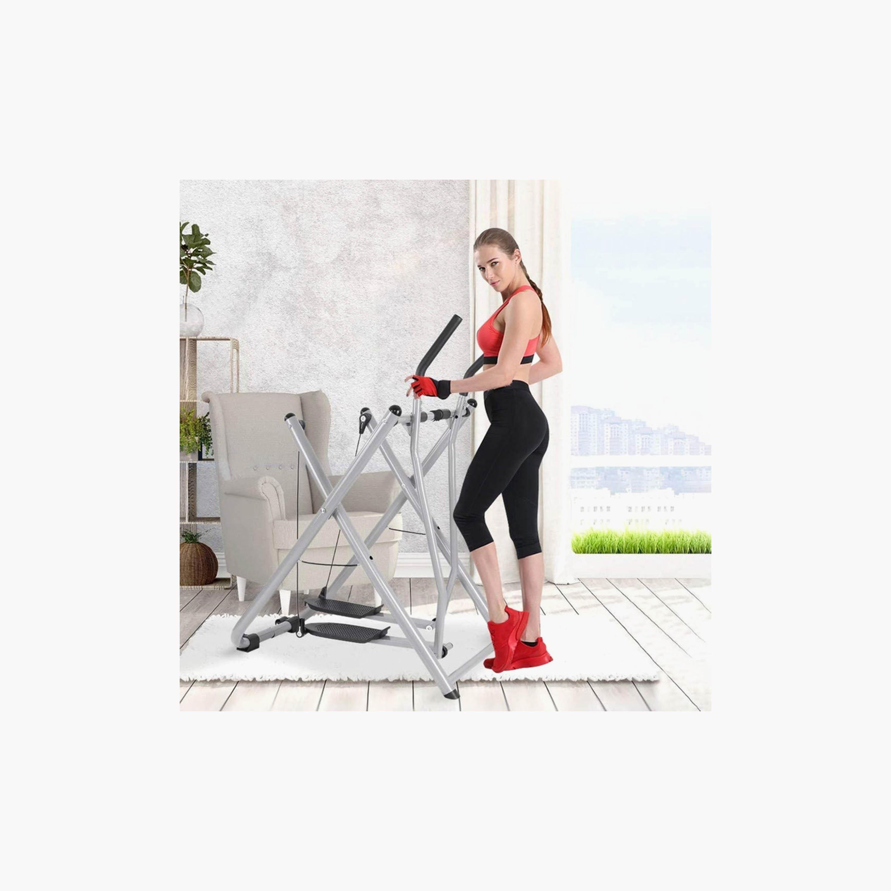 Body Builder Air Walker Flying Glider Exercise Machine - Grey | 38-1188-sports-gear-gym-image-4
