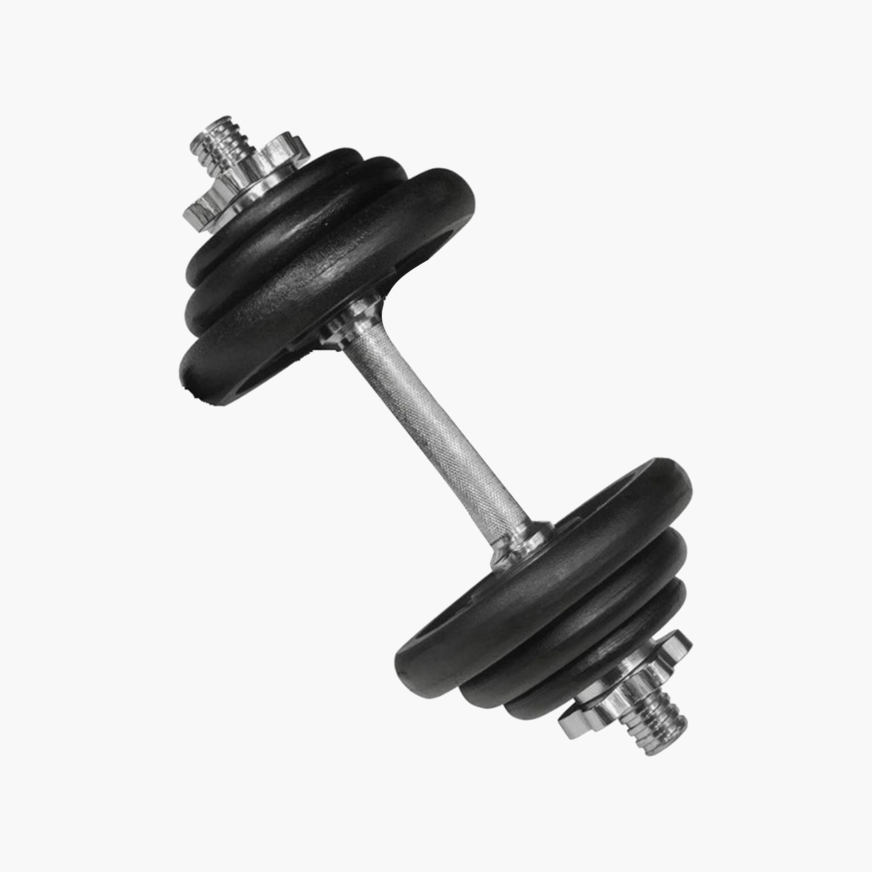 Body Builder Dumbbell Set 10 Kg W/Case - Black | 38-1120-sports-gear-gym-image-3