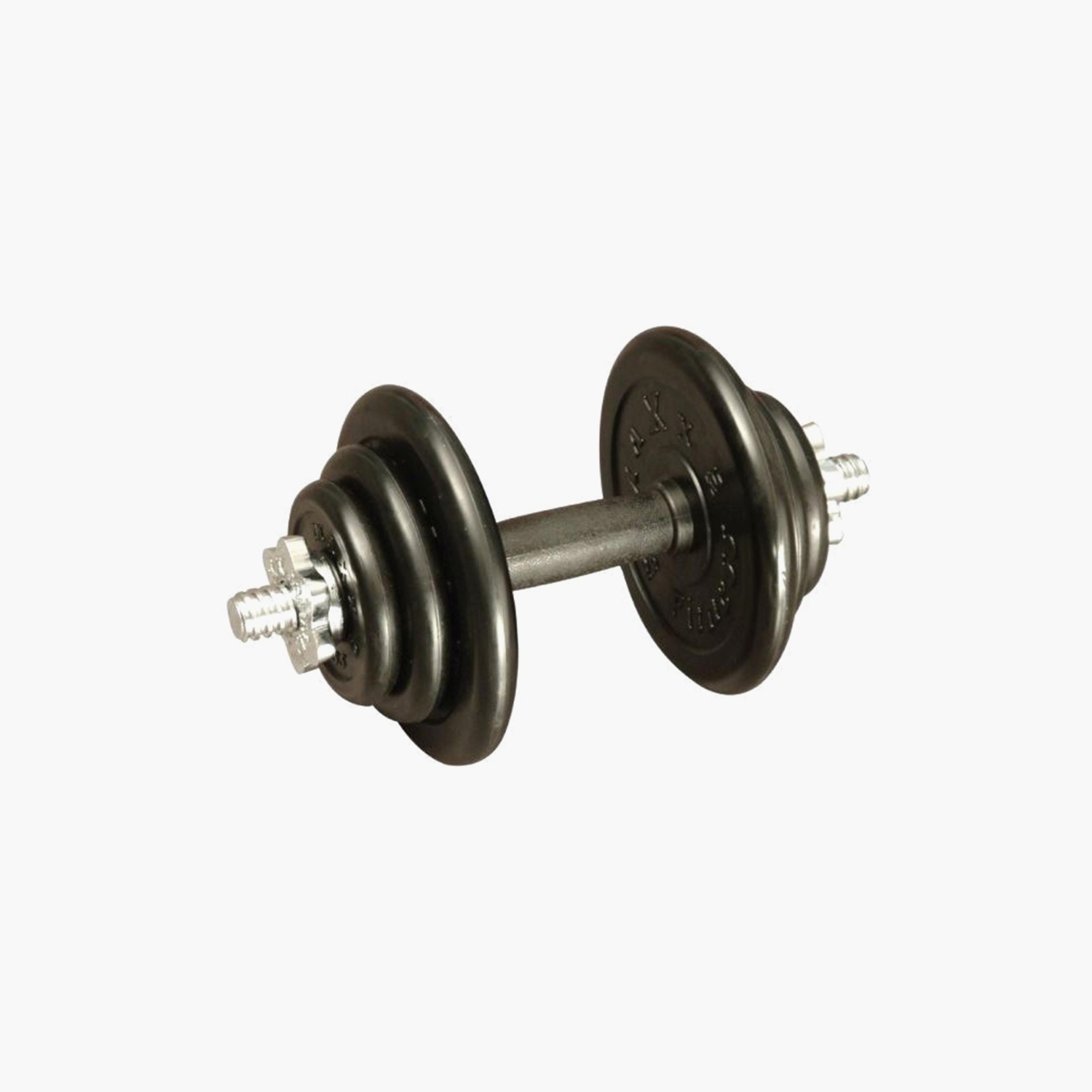 Body Builder Dumbbell Set 10 Kg W/Case - Black | 38-1120-sports-gear-gym-image-4