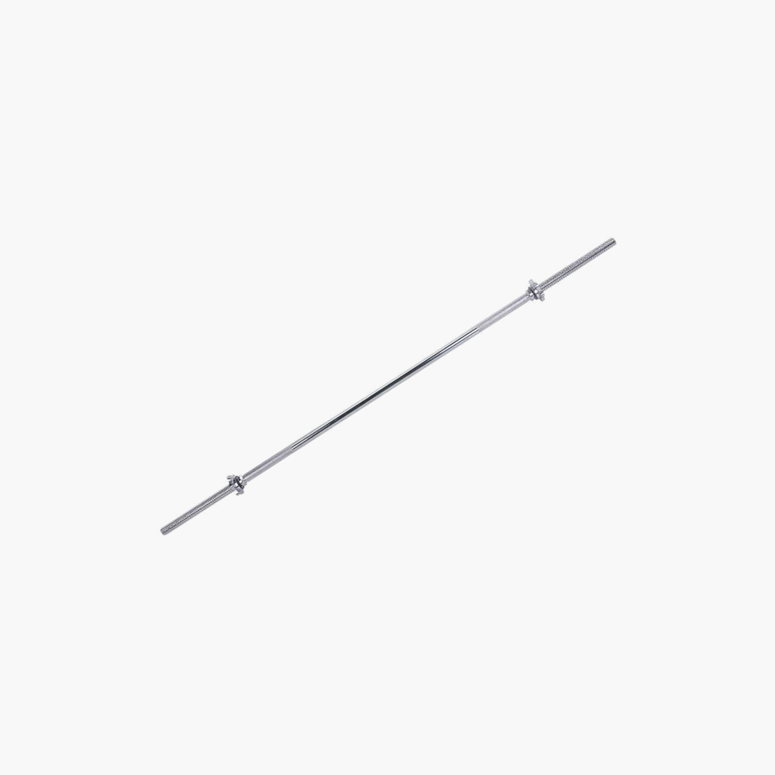 Body Builder Sport Chrome Barbell Bar 1.5 M - Silver | 38-1143-sports-gear-gym-image-1