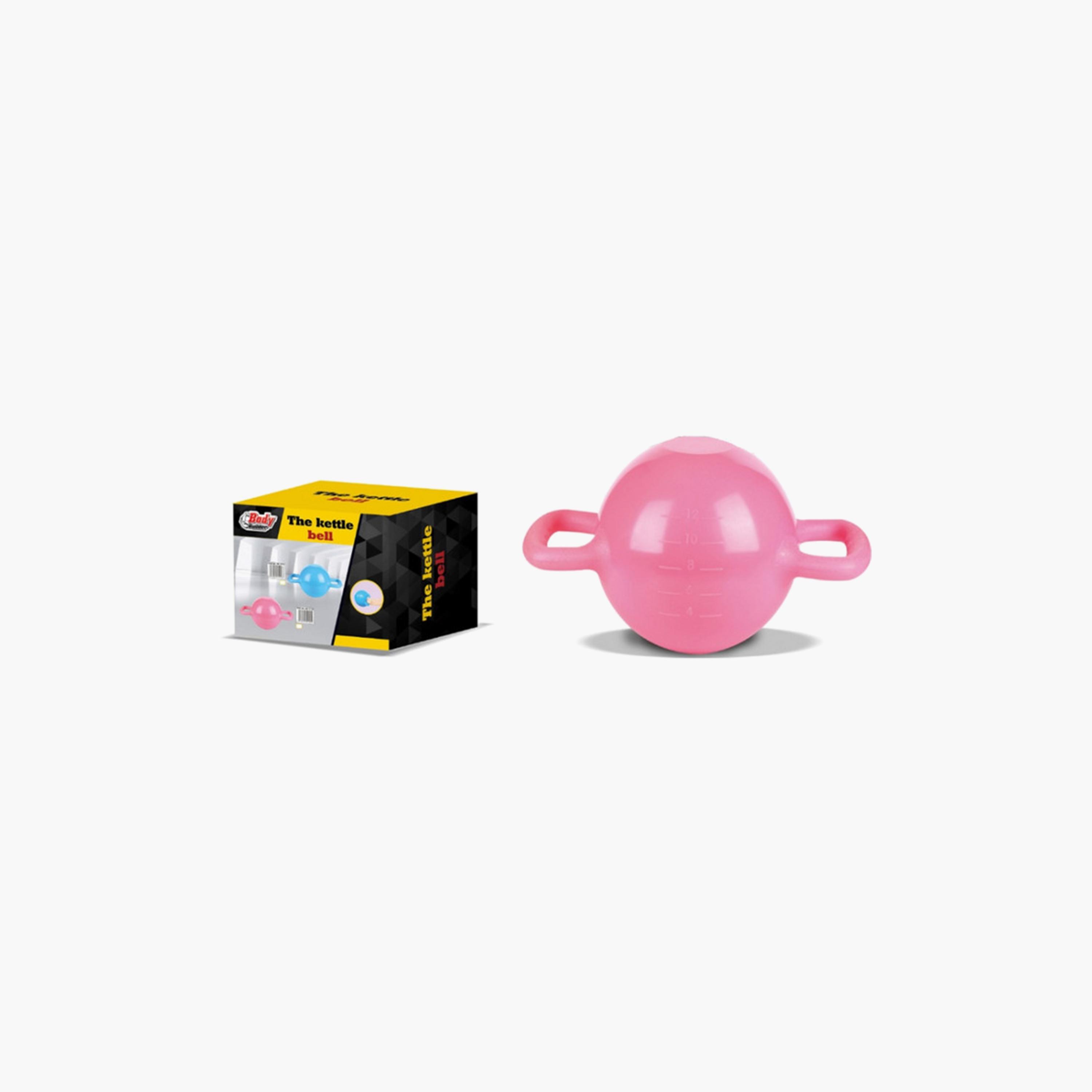 Body Builder Water Filled Kettle Bell Dumbbells 1.2Kg W/Water From 4 To 12 Pounds - Pink | 38-1179-sports-gear-gym-image-1