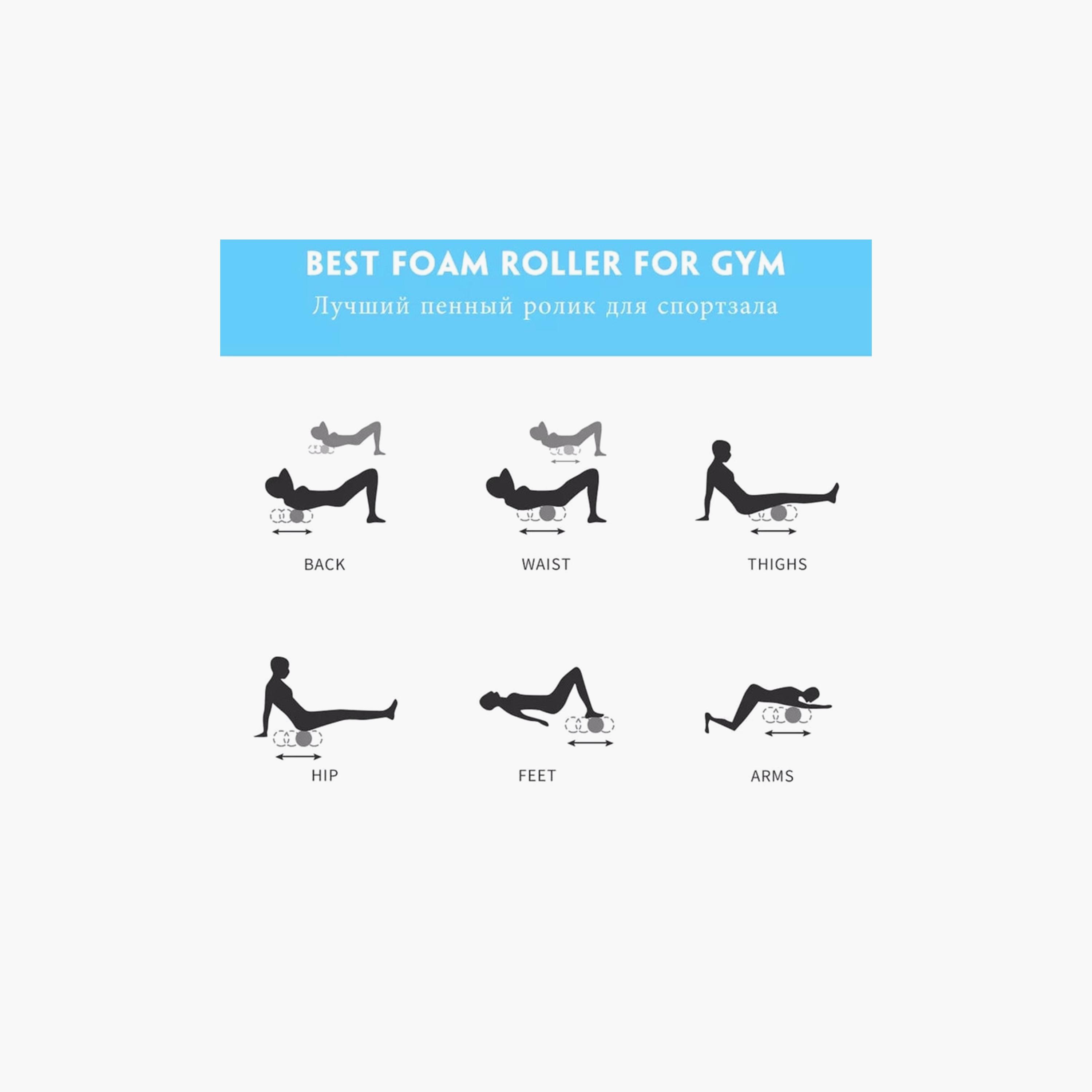 Body Builder Yoga Column 45 X 13 mm - Black | 38-4513-sports-gear-gym-image-5