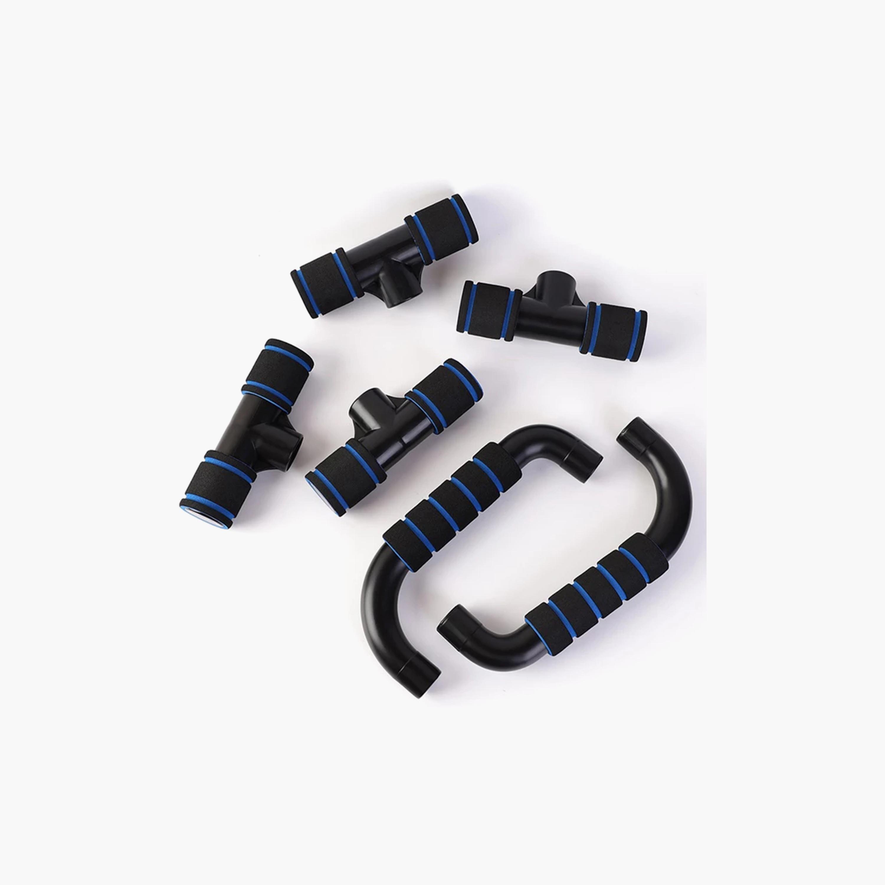 Body Builder Sport Push-Up Stand Bar - Black and Blue | 38-1127-sports-gear-gym-image-2