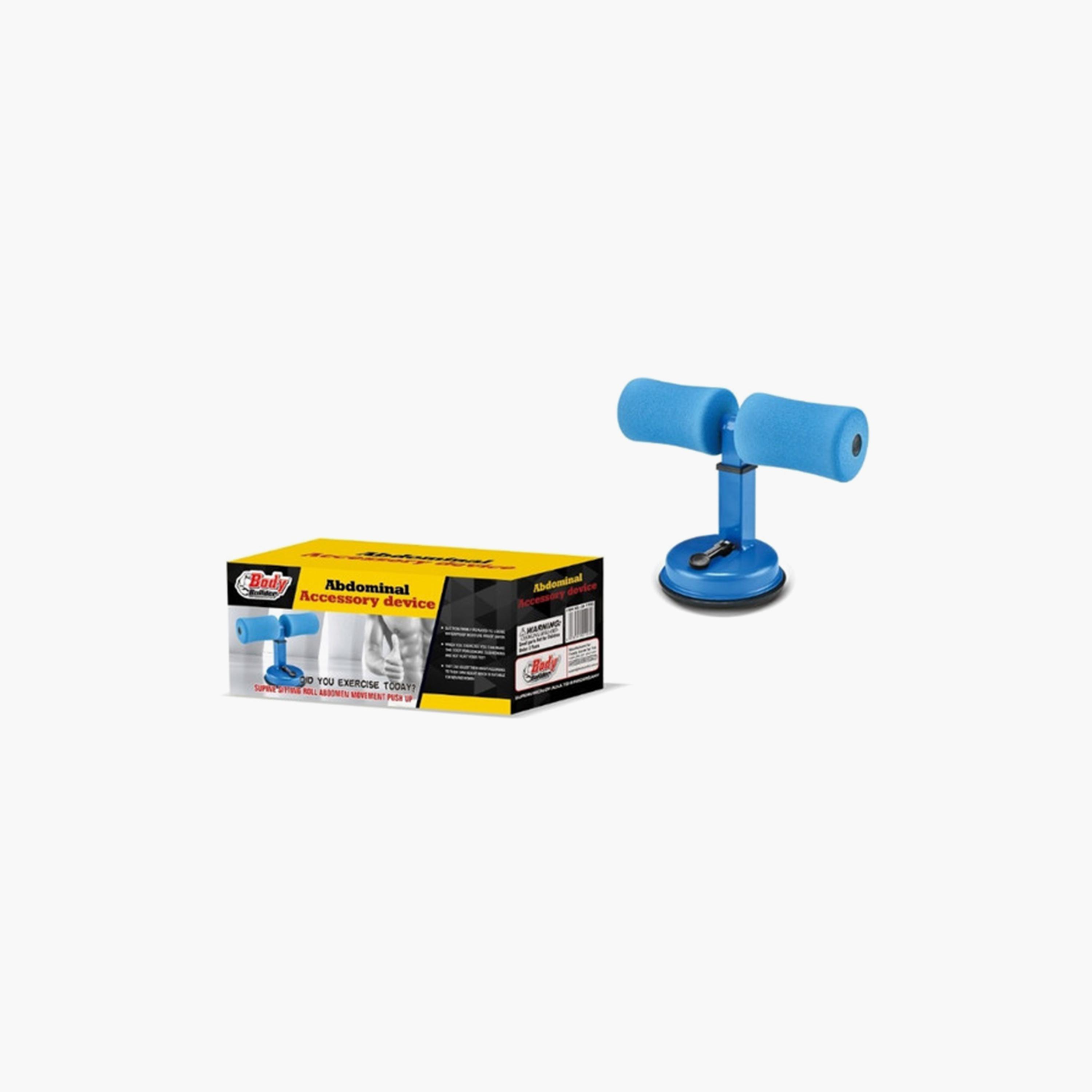 Body Builder Bar Abdominal Core Trainer Muscle Training Self-Suction - Blue | 38-1166-sports-gear-gym-image-1