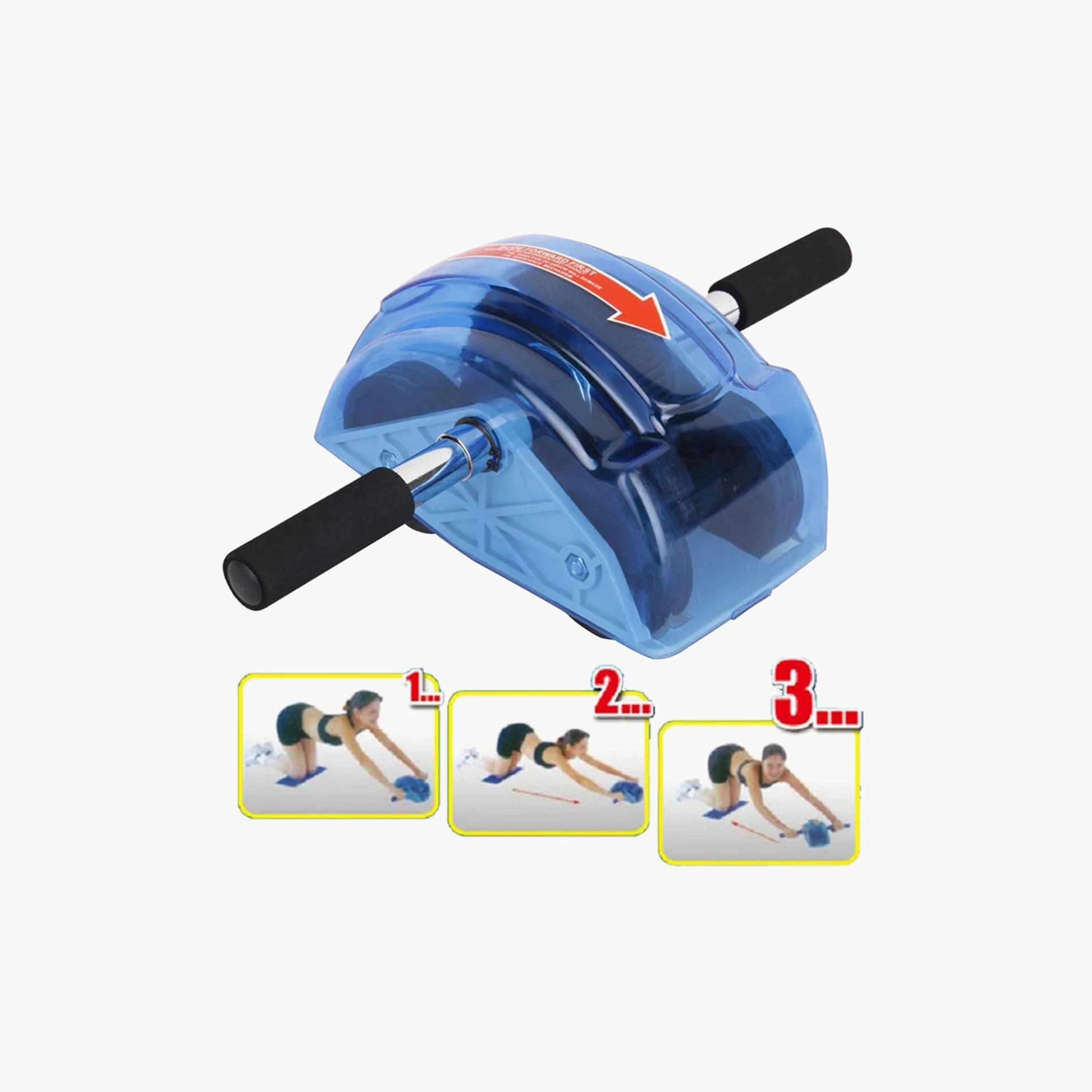 Body Builder Sport Abs Rolling Wheel Medium - Blue | 38-1144-sports-gear-gym-image-5