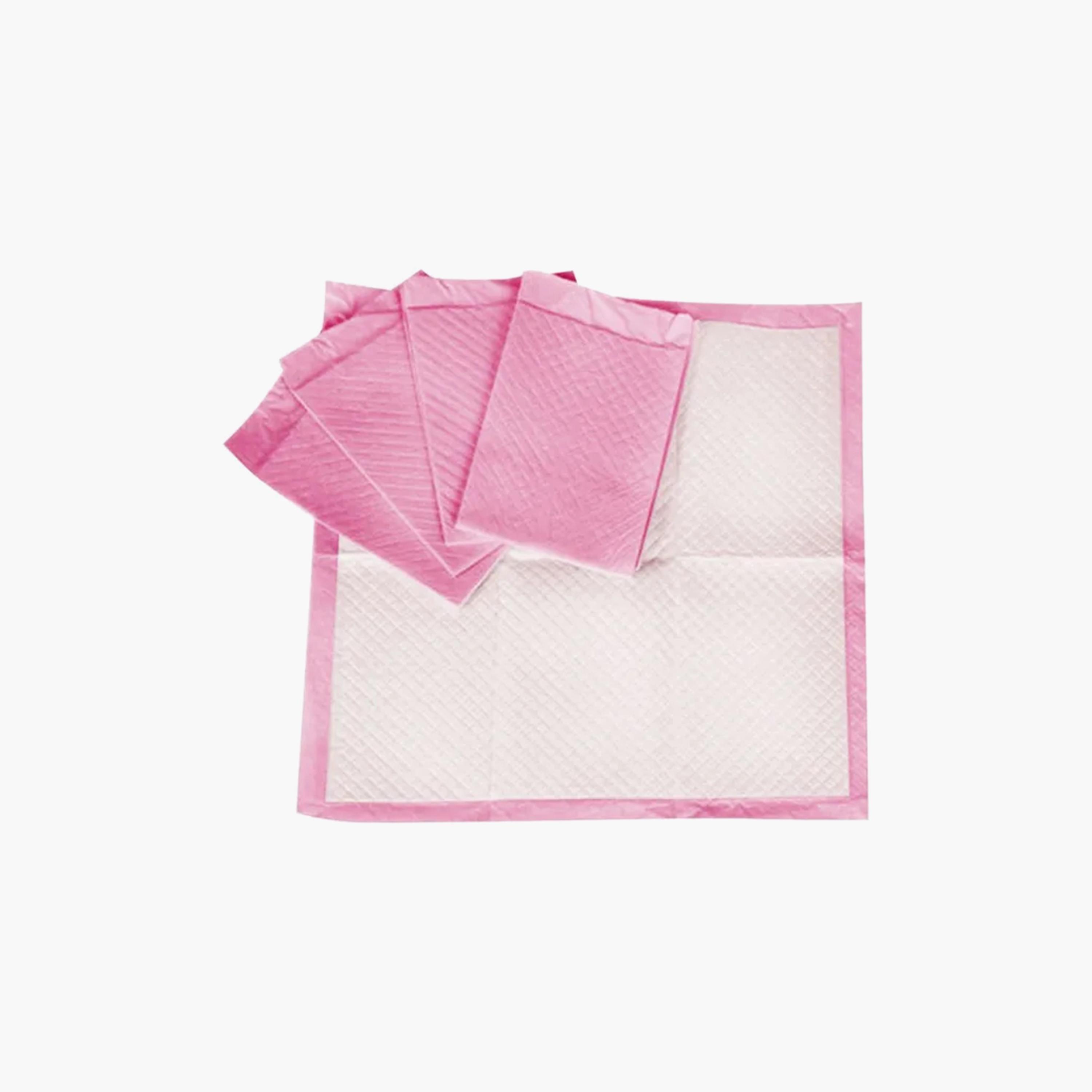 Star Babies 12-Piece Disposable Changing Mats - 45 x 60 cm, Pink-baby-diapering-changingmats-image-3