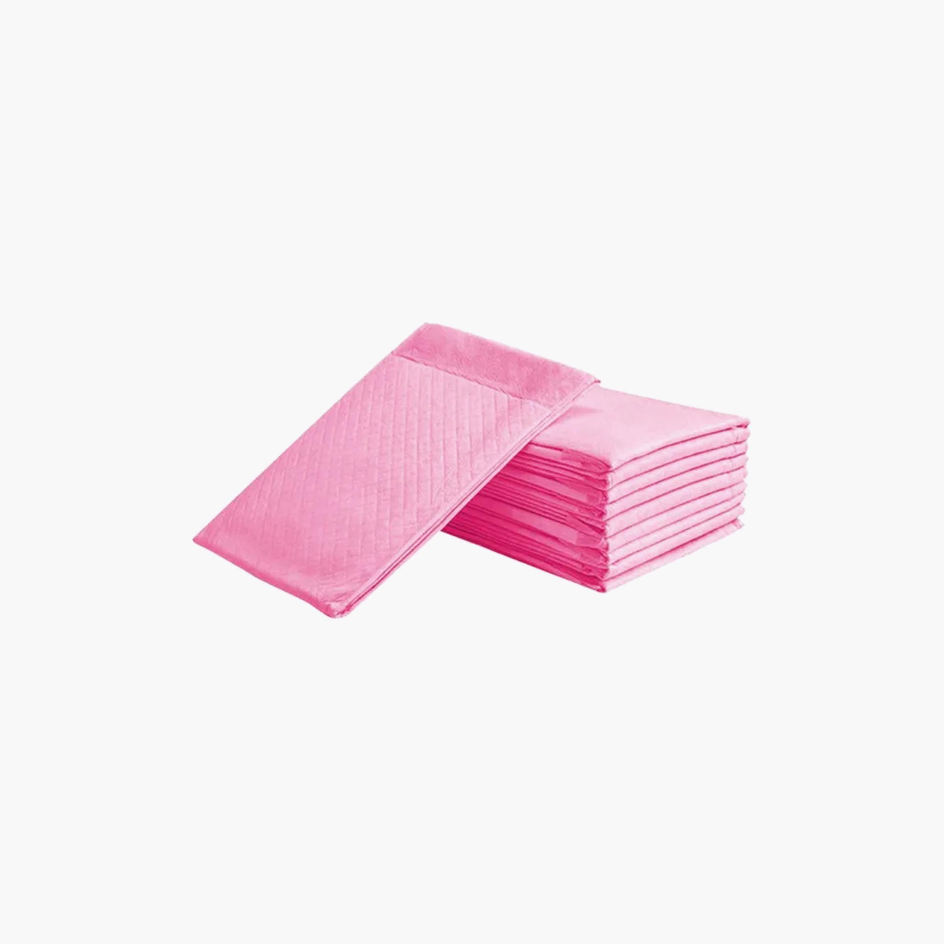Star Babies 12-Piece Disposable Changing Mats - 45 x 60 cm, Pink-baby-diapering-changingmats-image-4