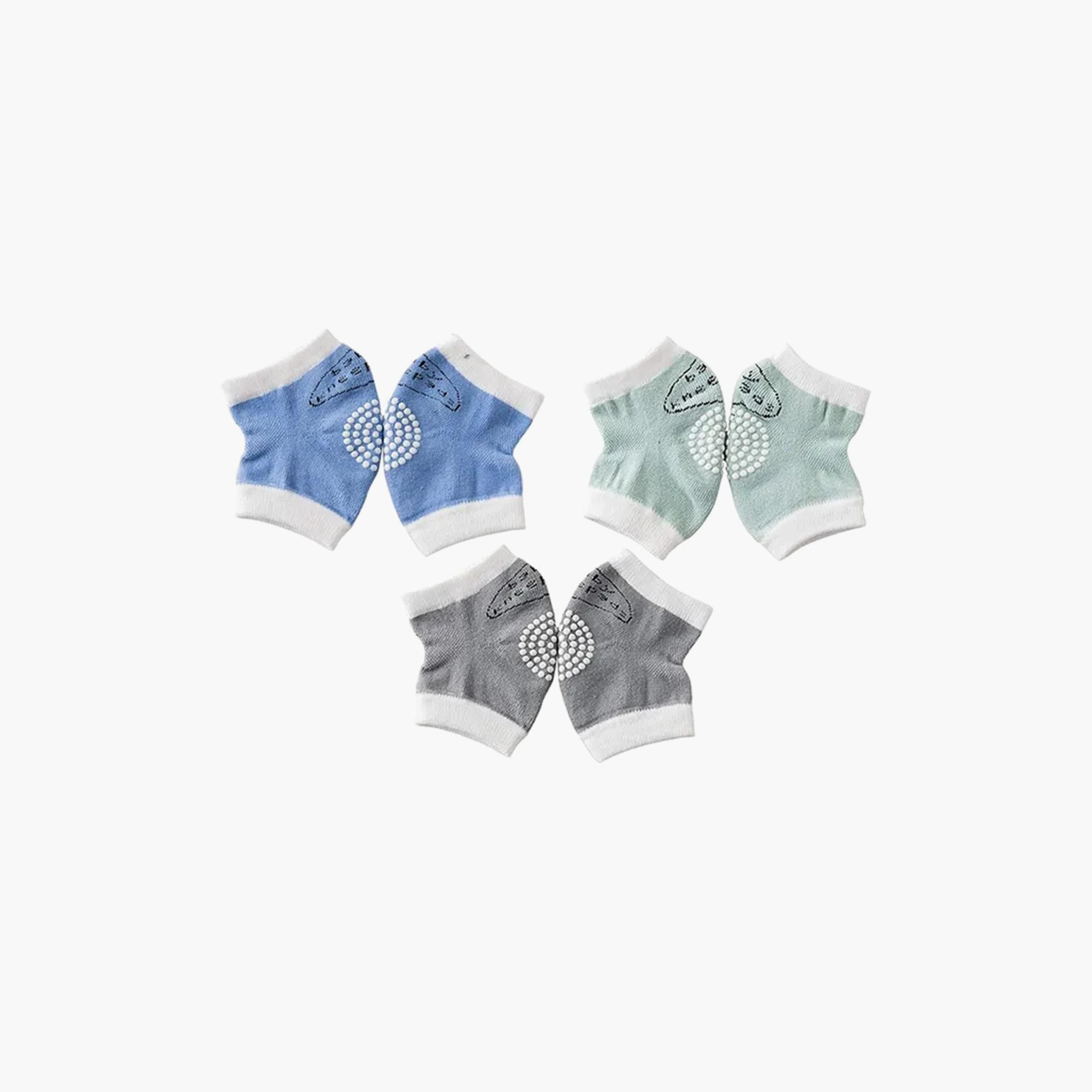 Star Babies 3-Pair Anti-Slip Crawling Kneepads-toys-outdoor-bikesandrideons-bikesafetyaccessories-image-1